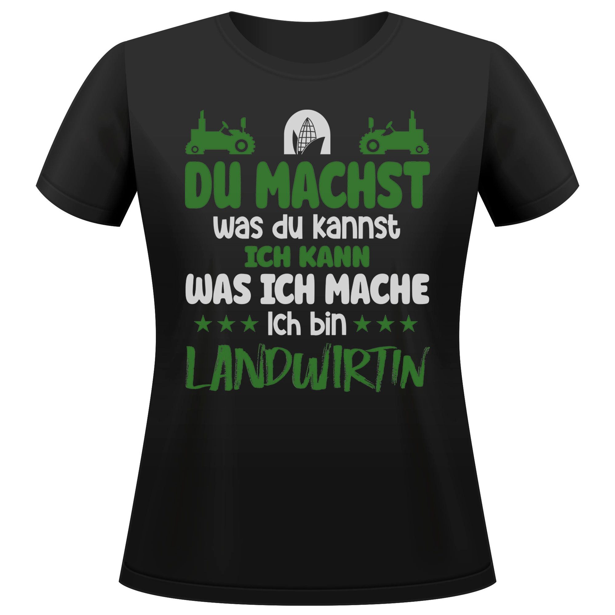 T-Shirt Landwirtin Geschenk Frauen Spruch Beruf Ausbildung Studium Abschluss