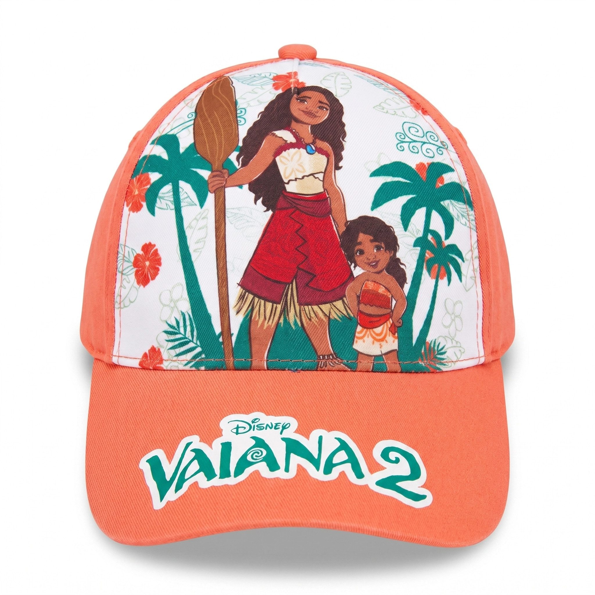 Disney Baseball Cap Disney Vaiana Moana Kinder Basecap Baseball Kappe Mütze Gr. 52 bis 54 (1-St)