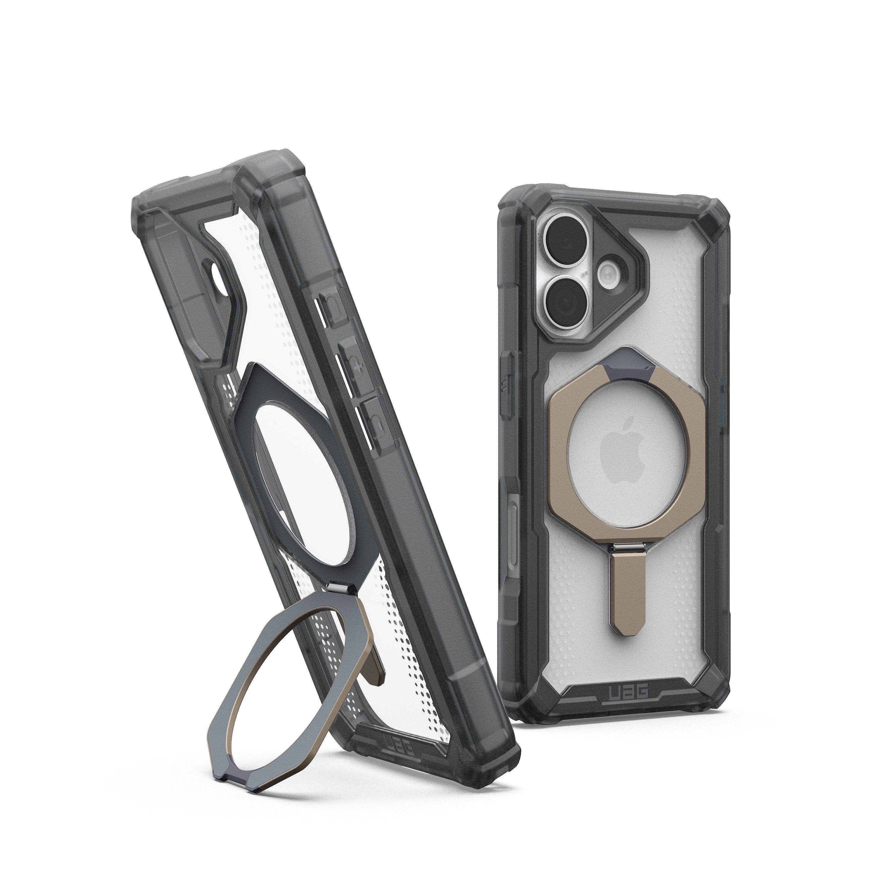 Urban Armor Gear Smartphone-Hülle Plasma XTE - iPhone 17 Kickstand Hülle, [Aufstellbarer Kickstand, MagSafe Magnetring]
