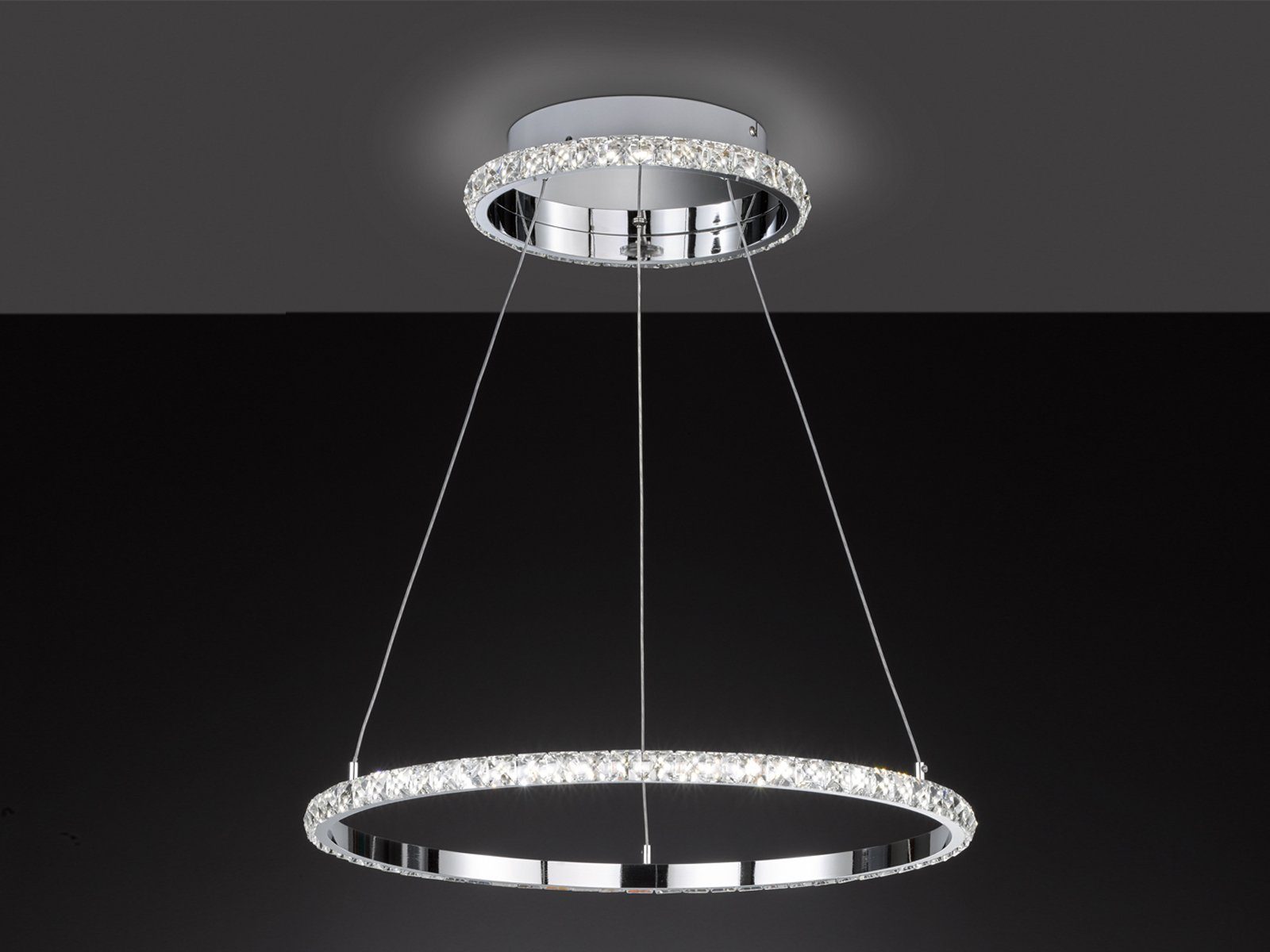 WOFI LED Pendelleuchte, Dimmer, LED fest günstig online kaufen