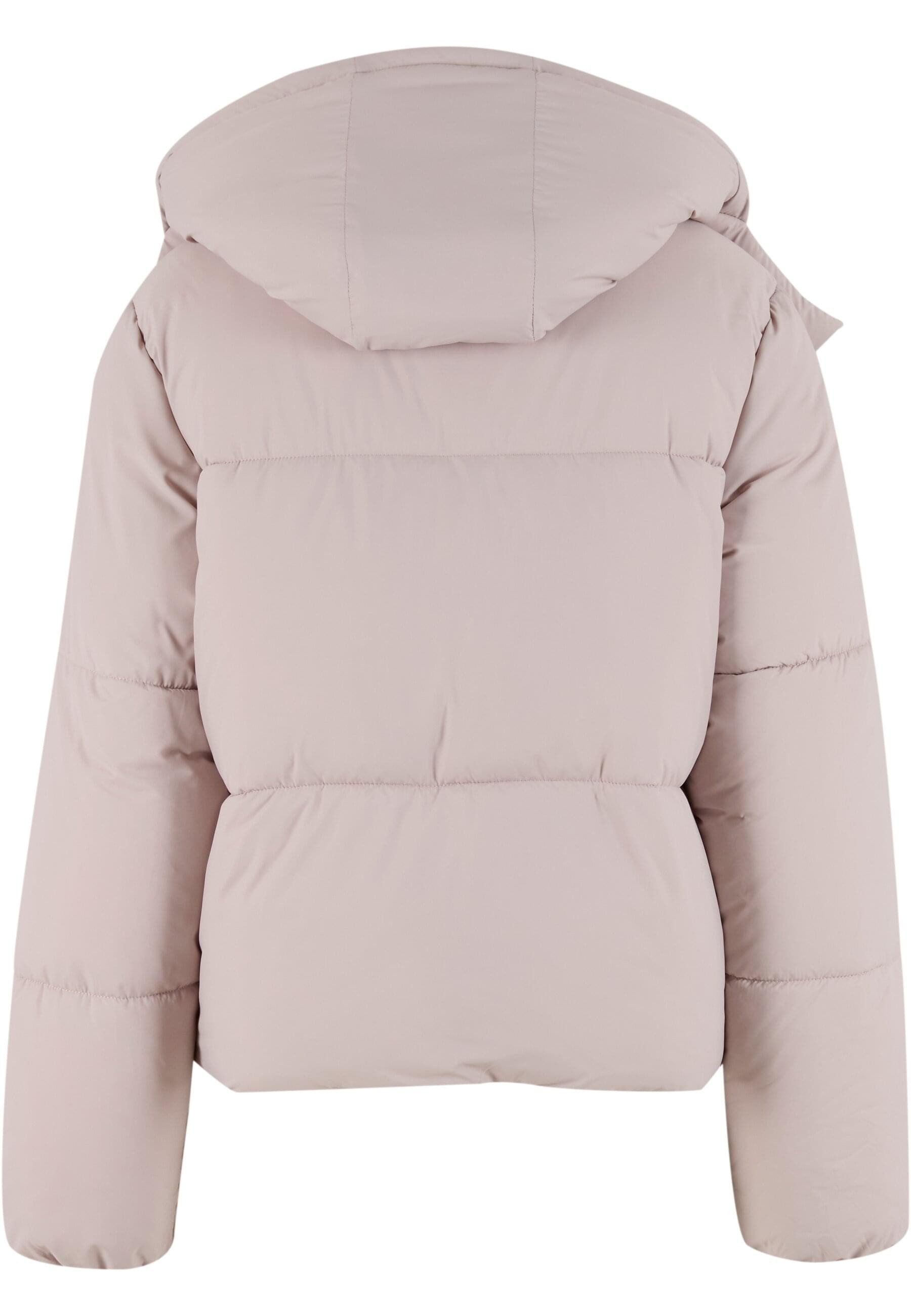 URBAN CLASSICS Winterjacke Urban Classics Ladies Hooded Collar Puffer Jacke günstig online kaufen
