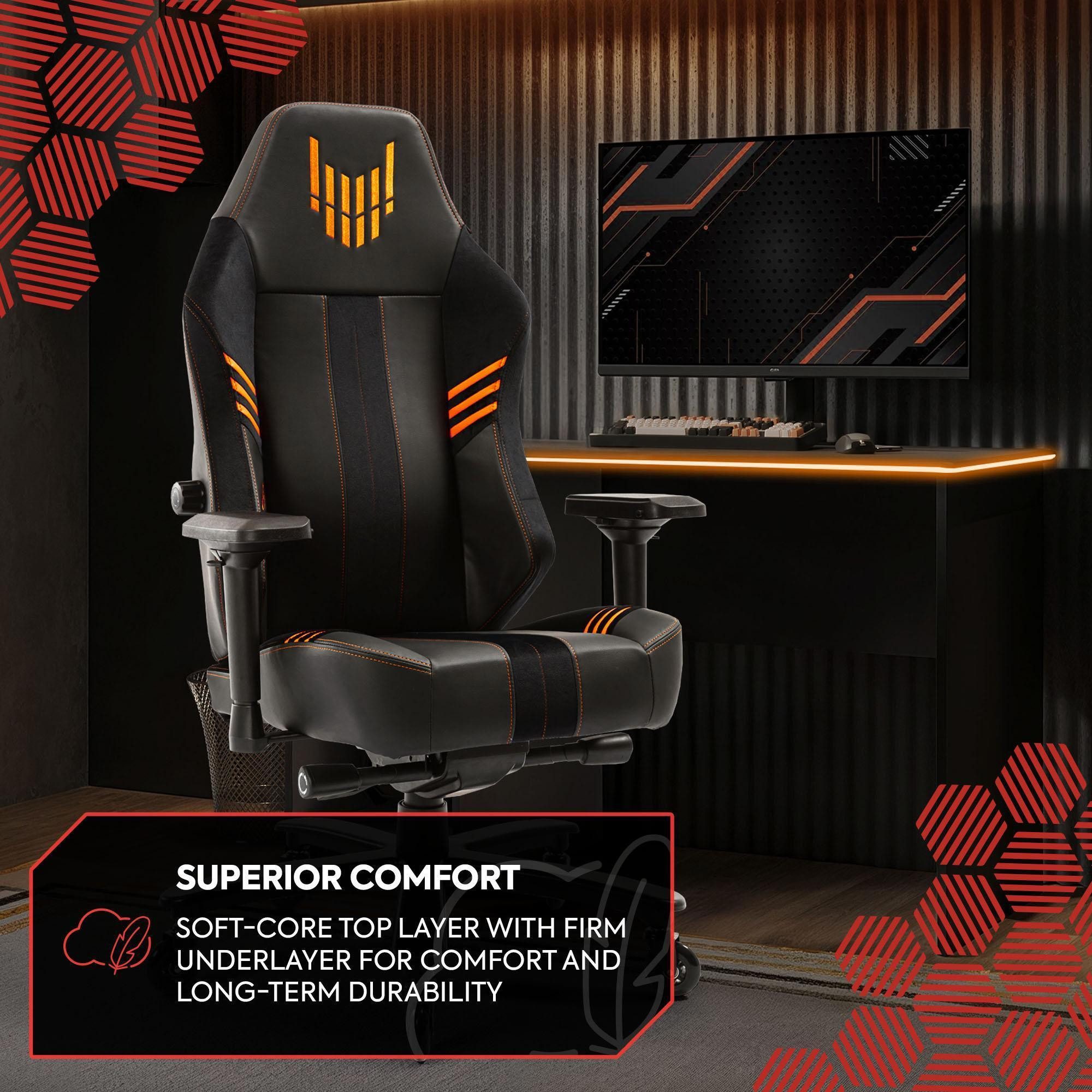 X Rocker Gaming Chair X Rocker Expert Gaming Stuhl Ultra, Hochwertiger Gaming-Stuhl mit ergonomischem Design