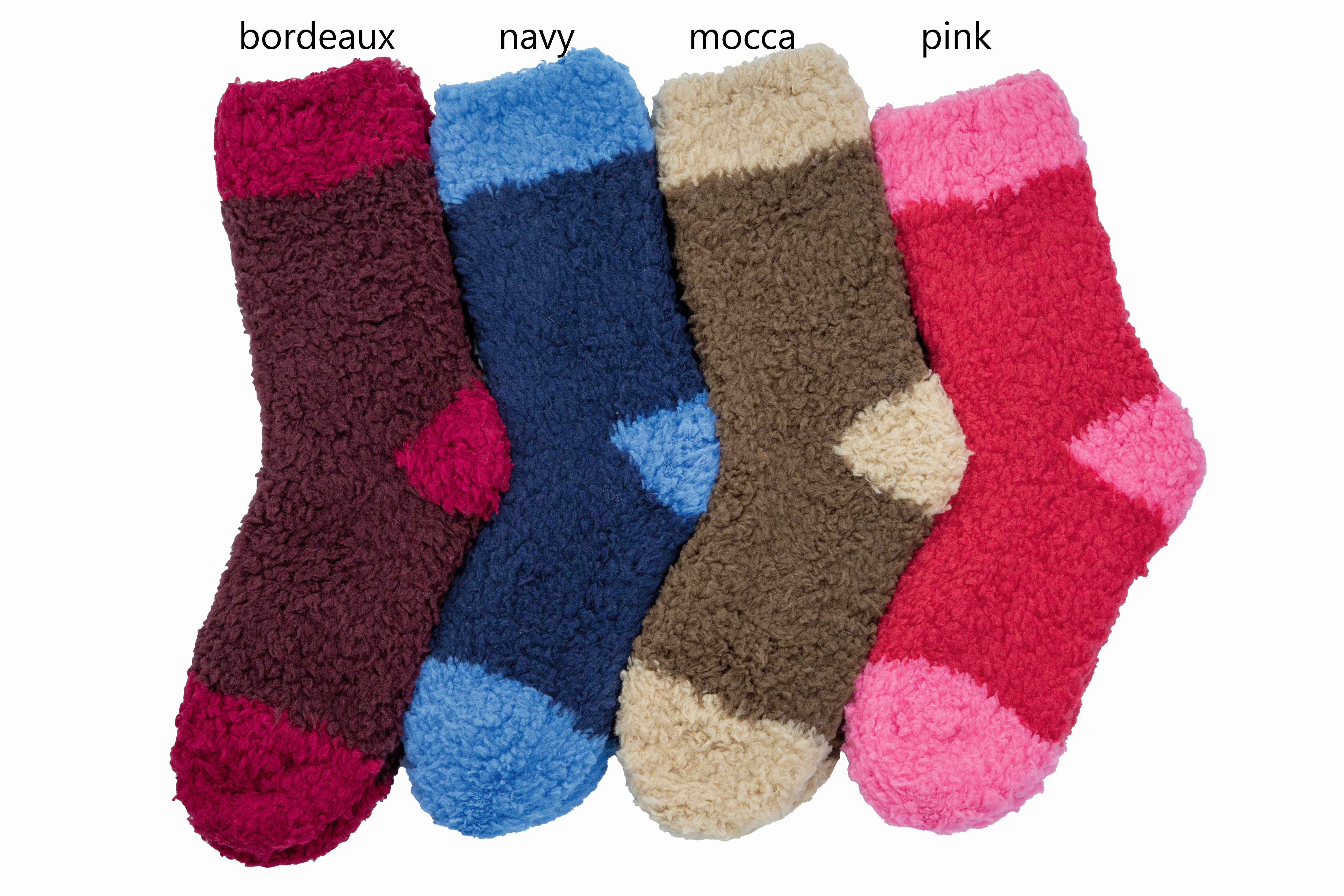 Taubert Kuschelsocken TAUBERT 762243588 KUSCHELSOCKEN 1 Paar FUEGO in 4 Farben lamb yarn