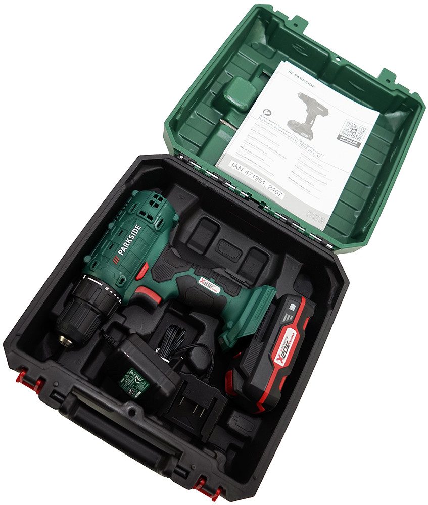 Parkside Akku-Bohrschrauber 20V Akku Bohrschrauber Akkuschrauber günstig online kaufen