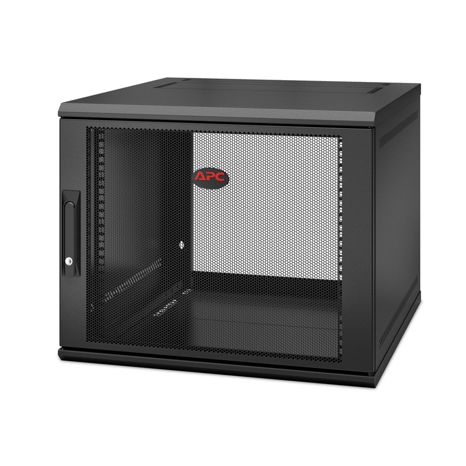 APC Netzwerkschrank NetShelter WX AR109SH6 - Gehäuse - geeignet für Wandmontage - Schwarz