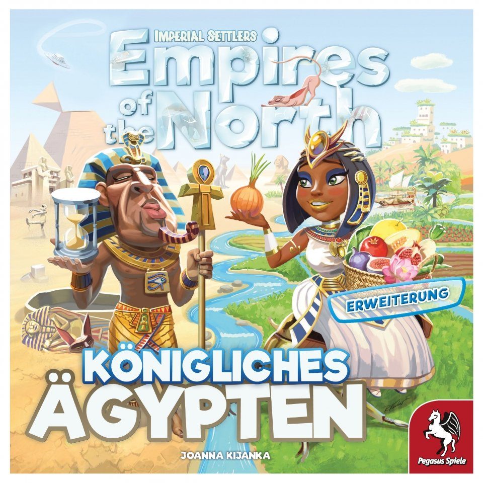 Pegasus Spiele Spiel, Empires of Königliches Ägypten the - North deutsch - (Erweiterung)