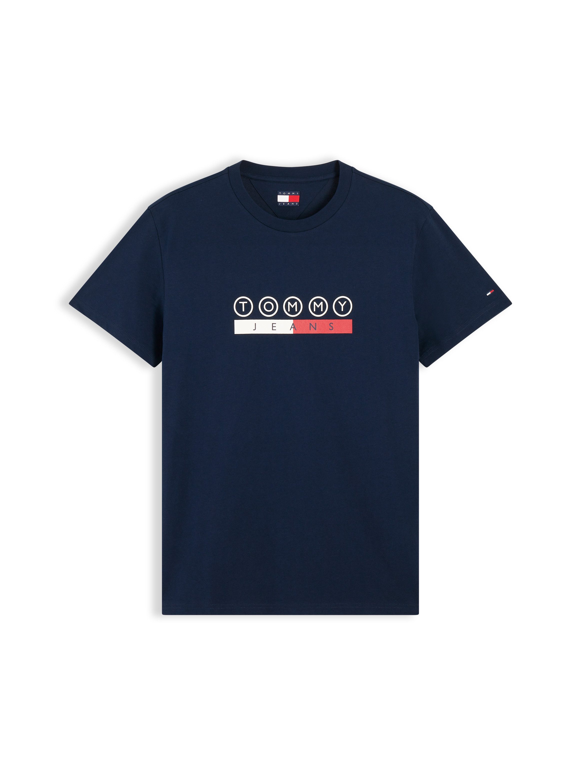 Tommy Jeans T-Shirt SLIM PLAY TEE Slim fit mit Markenprint – Bild 5 von 5