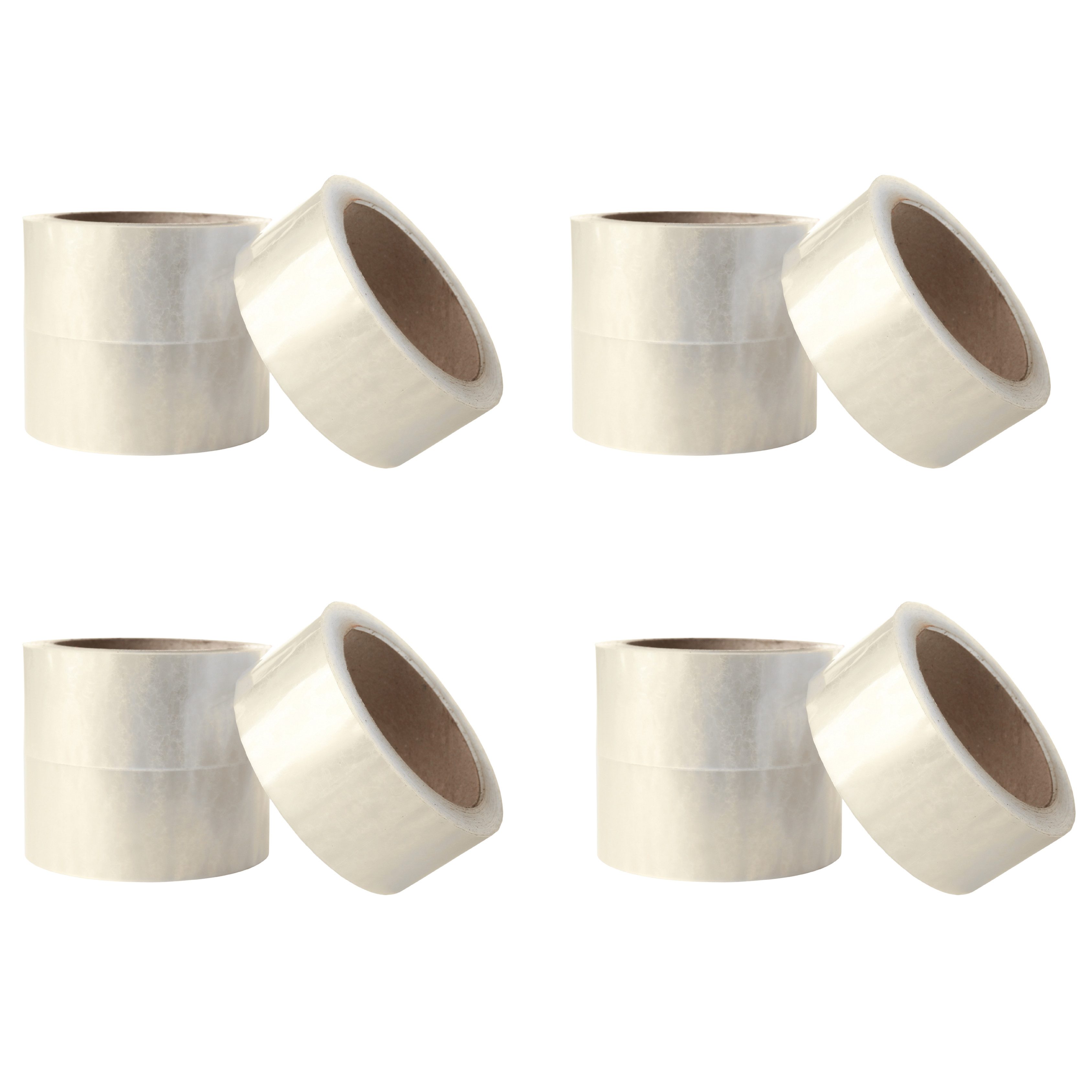 MichaelNoll Paket-Klebeband Paketklebeband Paketband Klebeband Packband für Versand (12-St)