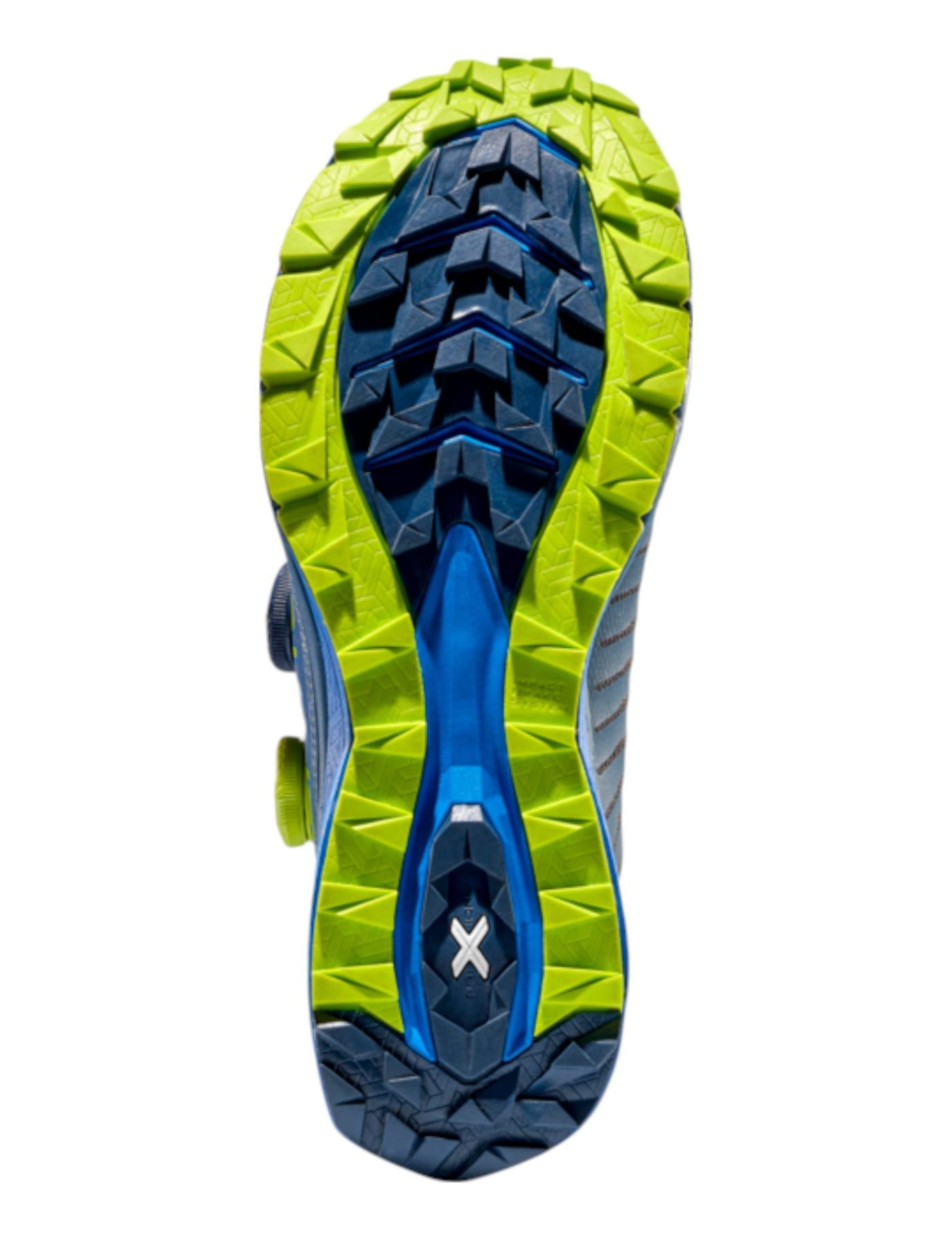 La Sportiva Trail-Laufschuhe Jackal II Boa blau/lime Herren Wanderschuh