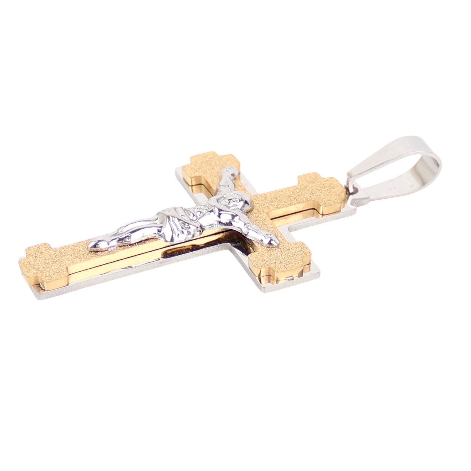 MIRROSI Kreuzanhänger Kreuz mit Jesus aus günstig online kaufen