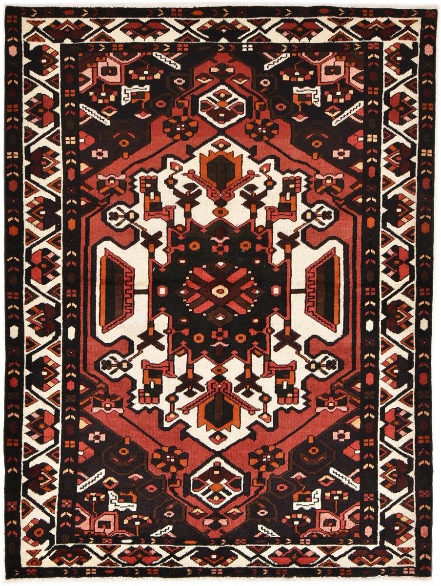 Orientteppich Bakhtiar 164x219 Handgeknüpfter Orientteppich / Perserteppich, Nain Trading, rechteckig, Höhe: 12 mm