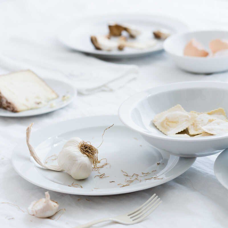 Rosenthal Becher Form 1382 Weiß, Porzellan