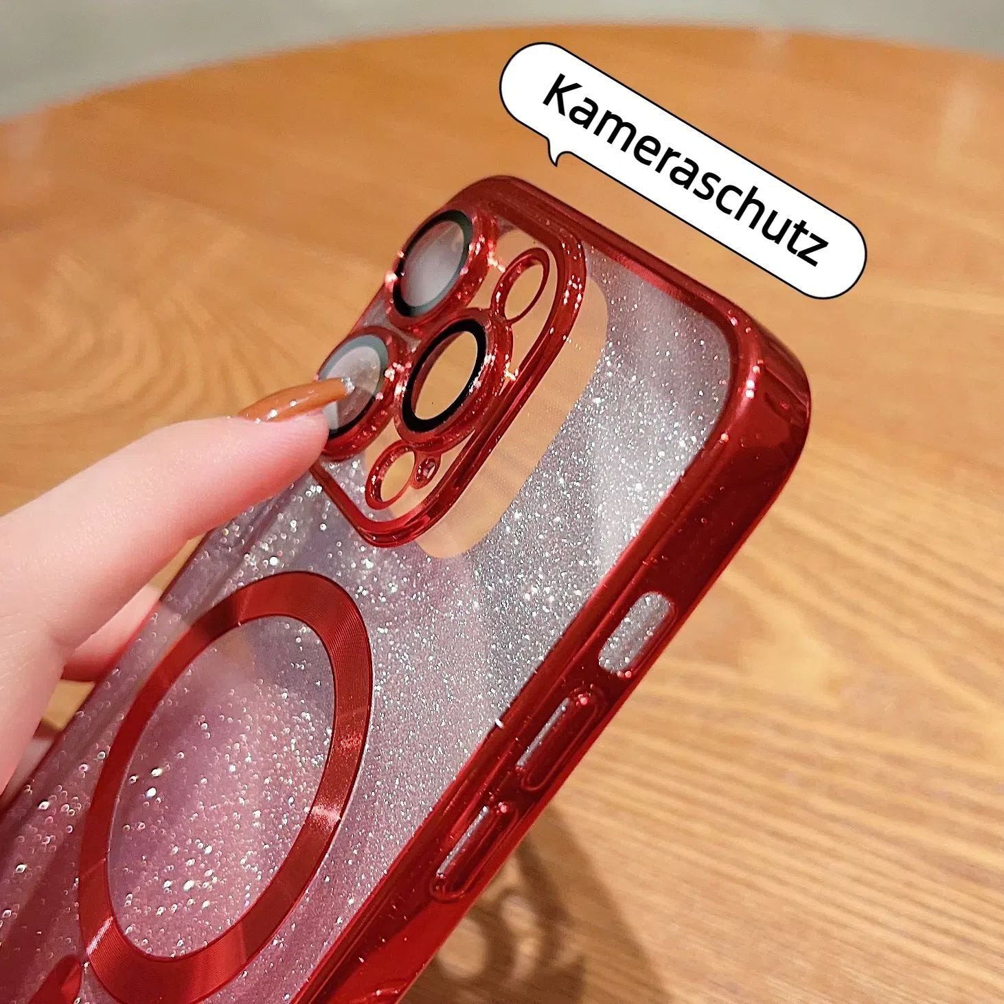 trends for living Handyhülle Hülle für iPhone 11 12 13 14 15 16 Pro Plus Max Cover Magsafe Kamera