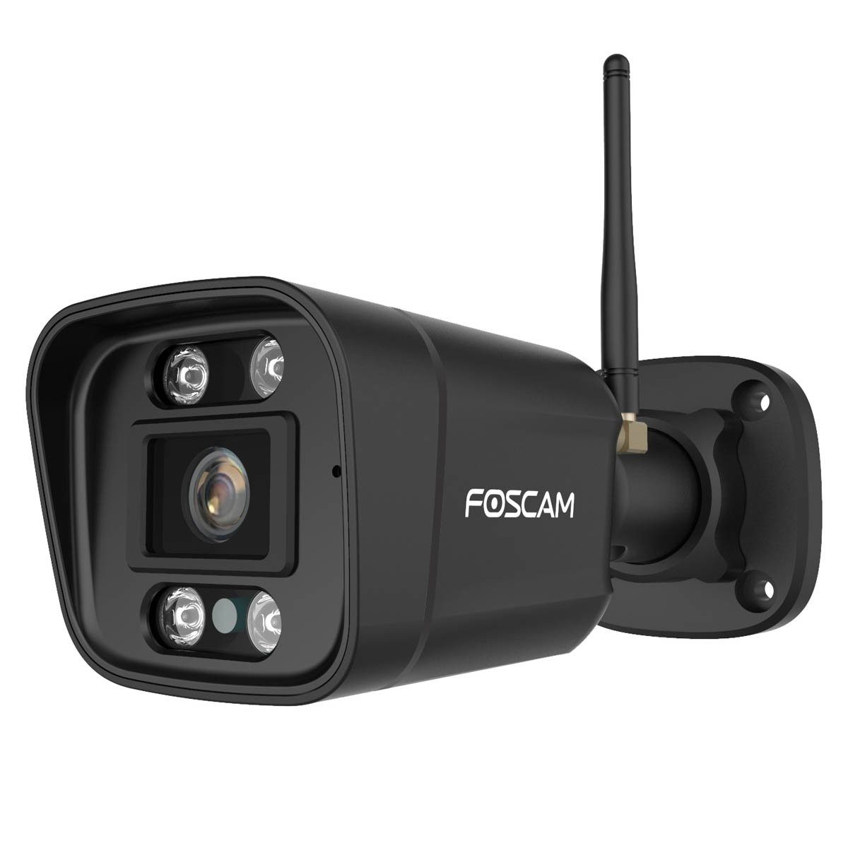 Foscam V5P 5 MP Dual-Band WLAN Überwachungskamera (mit integriertem Scheinwerfer und einer Alarmsirene, Zwei-Wege-Audio)