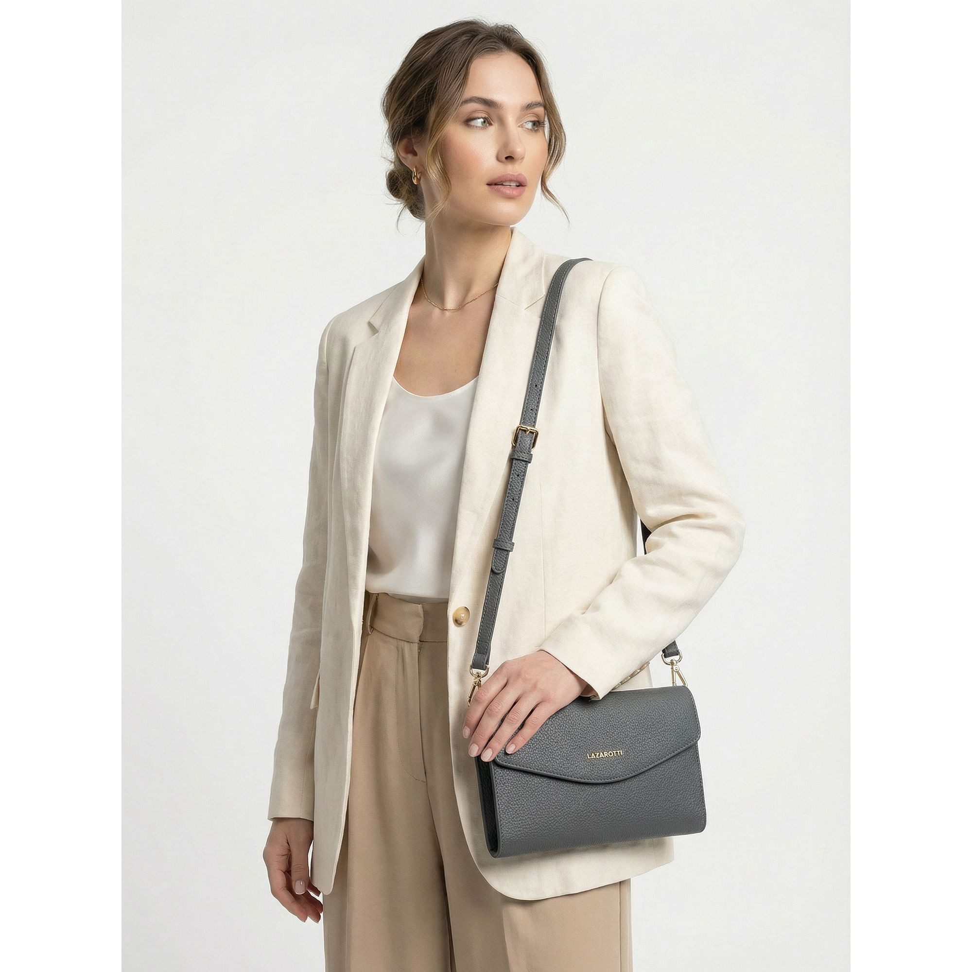Lazarotti Clutch Bologna Leather, Leder