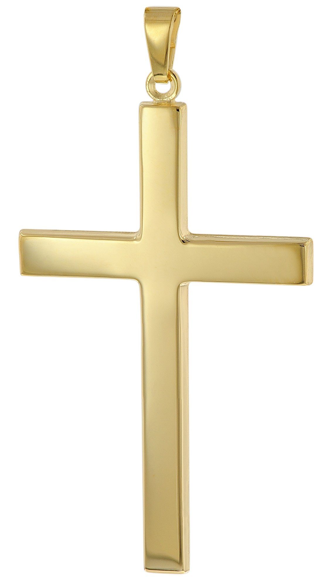 trendor Kreuzanhänger Kreuz Gold 585 (14 günstig online kaufen