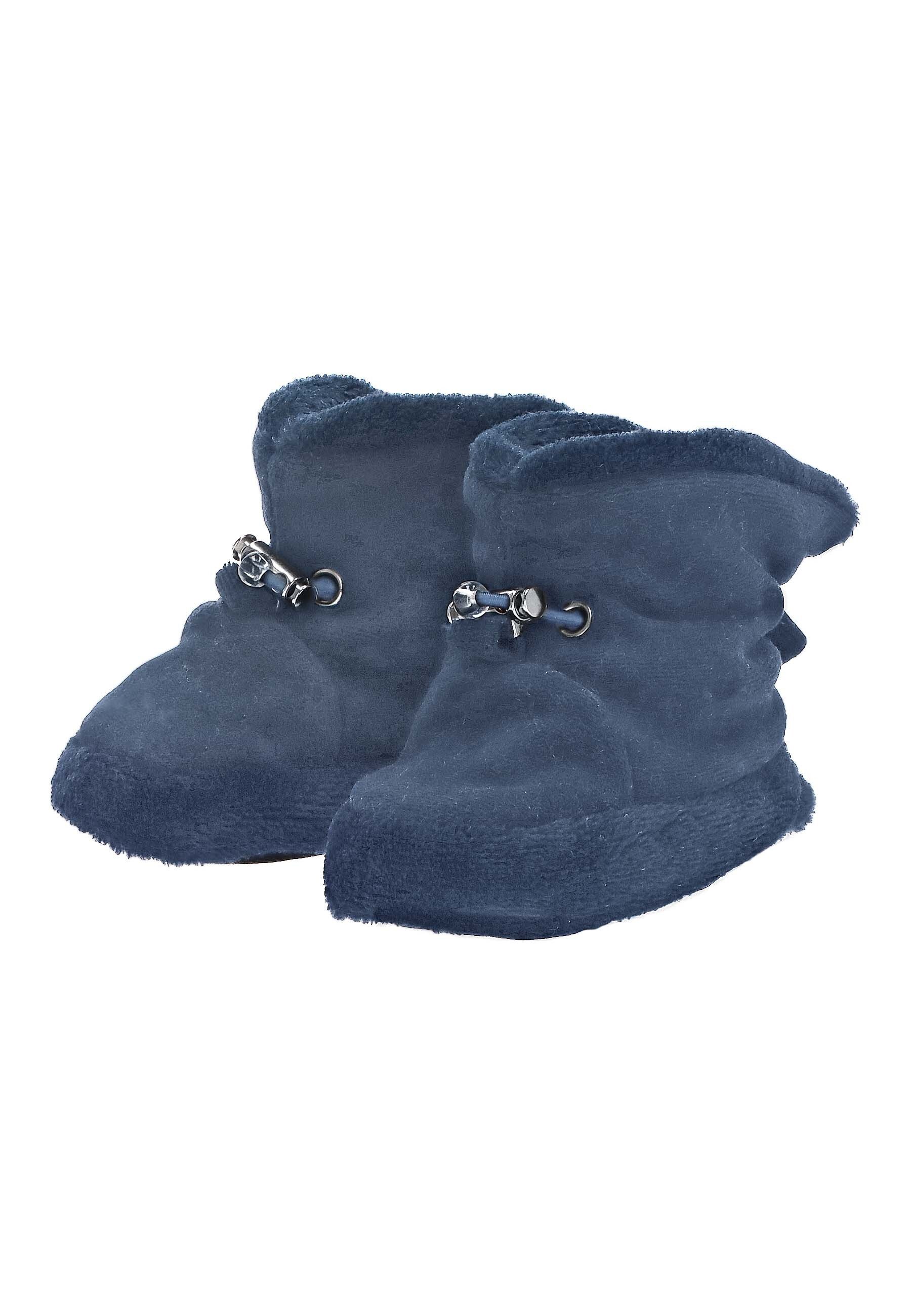 Sterntaler® Baby Stiefel uni Outdoorschuh Microfleece Baby-Stiefel, Teddy-Futter, Kordelstopper, rutschfest