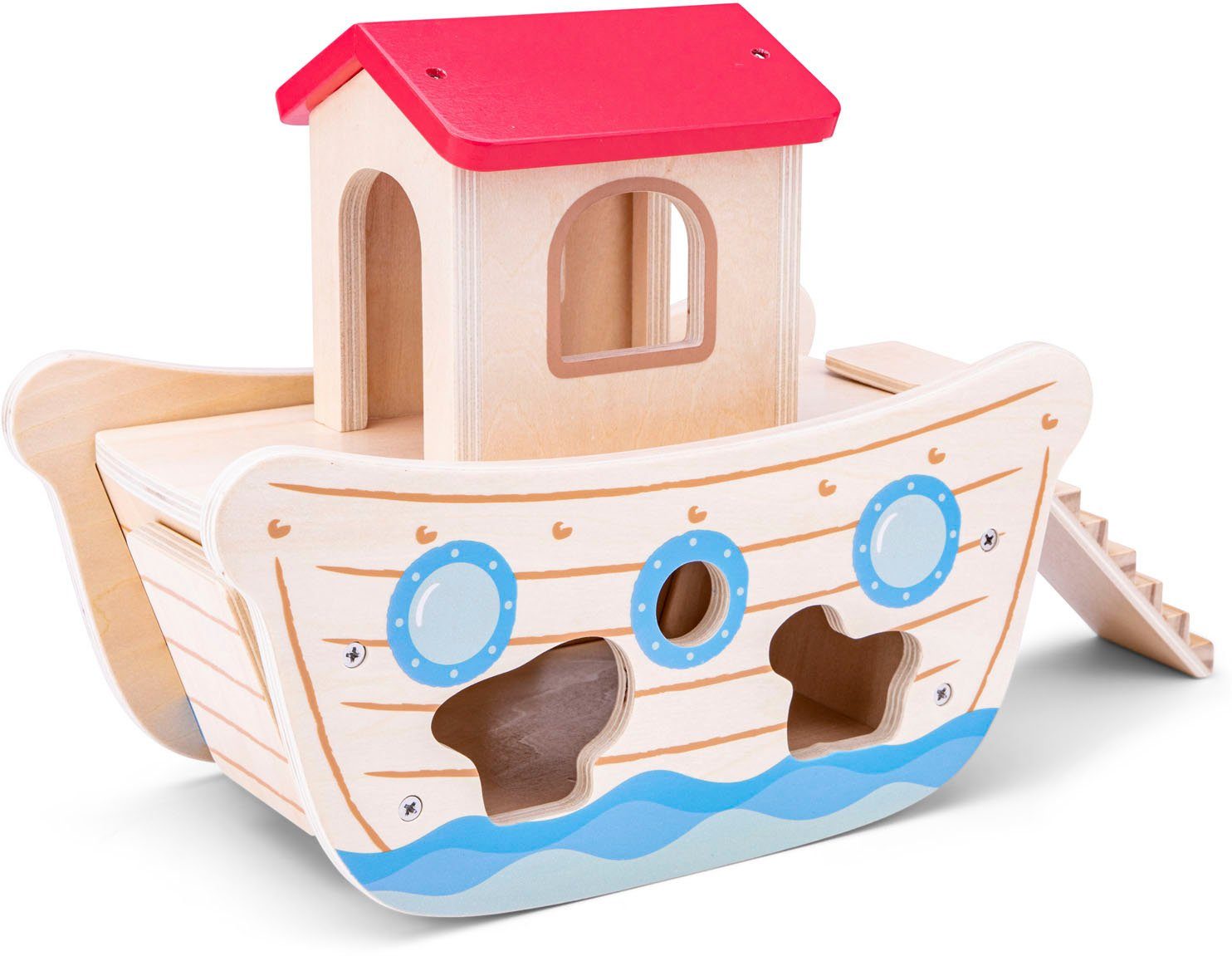New Classic Toys® Steckspielzeug »Formensortierpiel Arche Noah«, aus Holz  online kaufen | OTTO