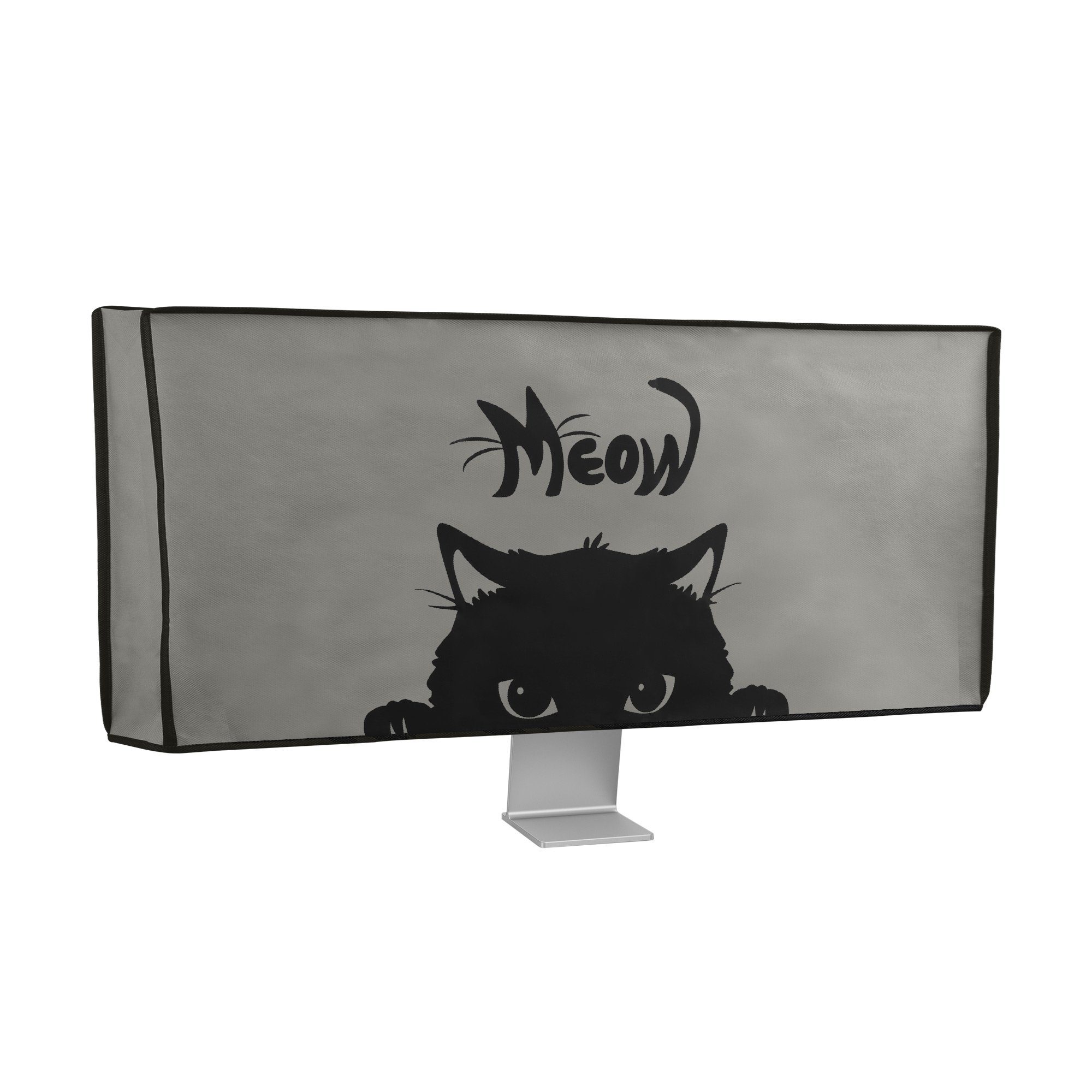 kwmobile Abdeckhaube 34-35" Monitor Hülle, PC Bildschirm Schutzhülle - Computer Cover Case