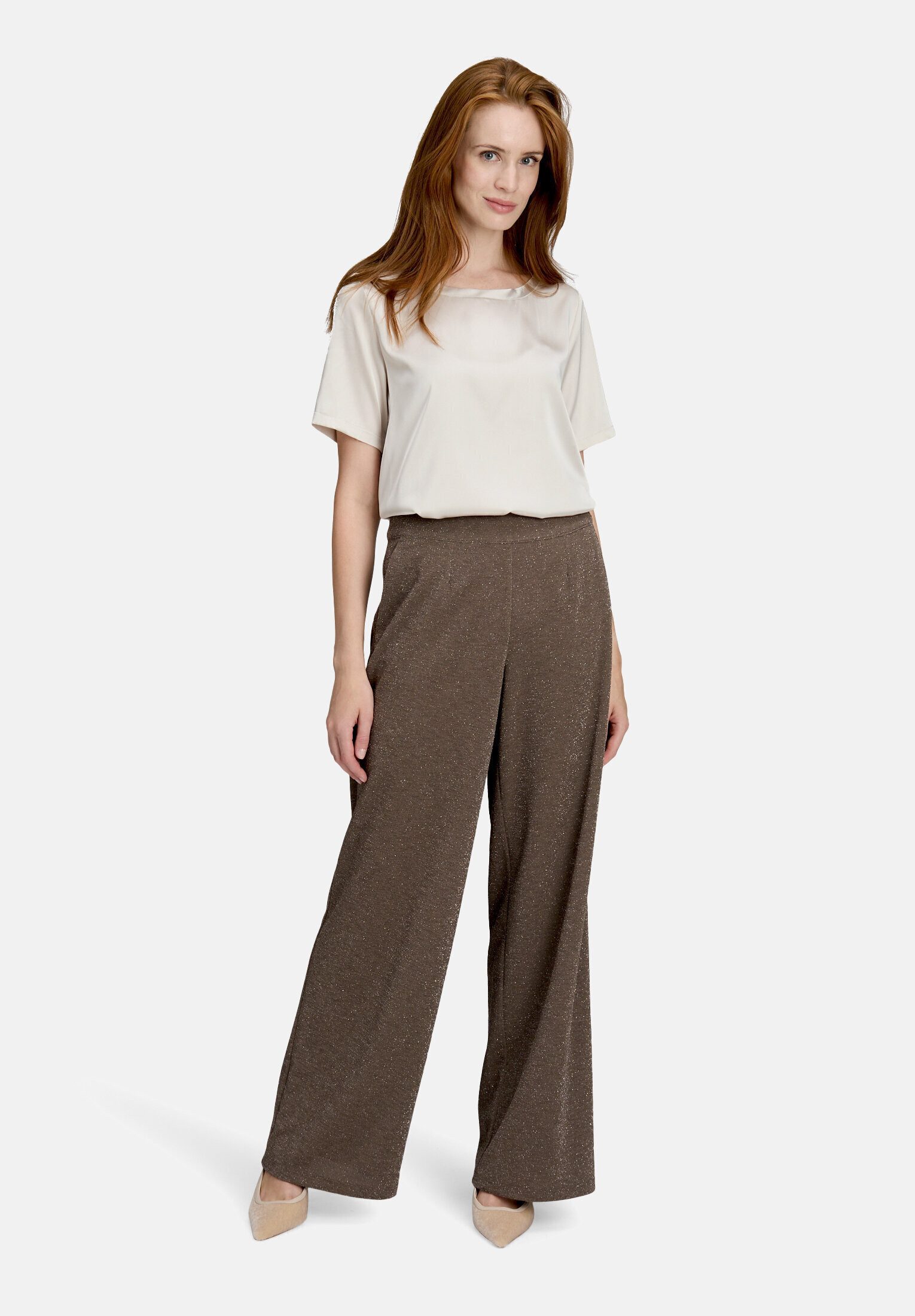 Betty Barclay Marlene-Hose Damen im Glitzer-Look