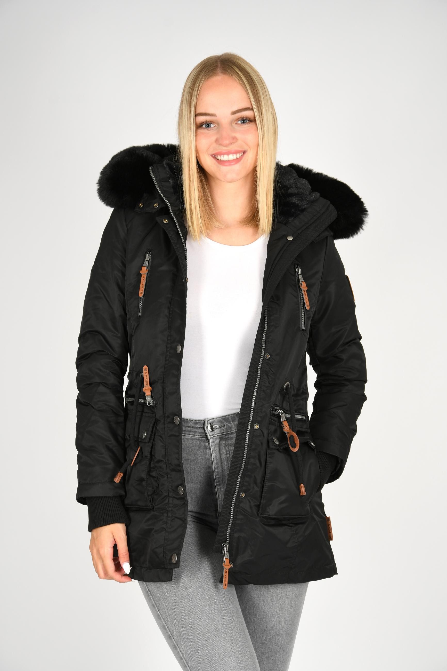 Navahoo Winterjacke Navahoo Mangala Princess Damen Winterjacke B873 mit abn günstig online kaufen