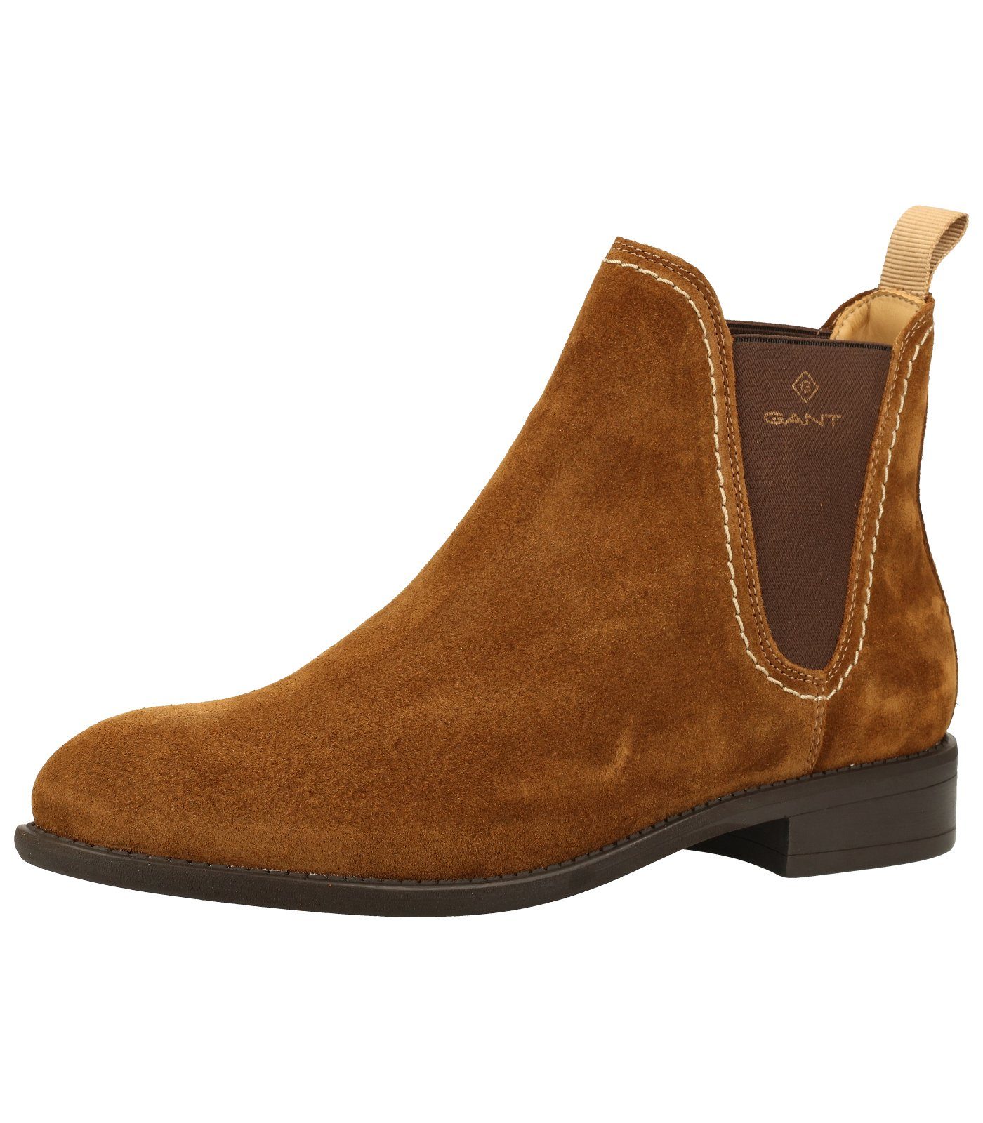 Tobacco Nubukleder Stiefelette Gant Stiefelette