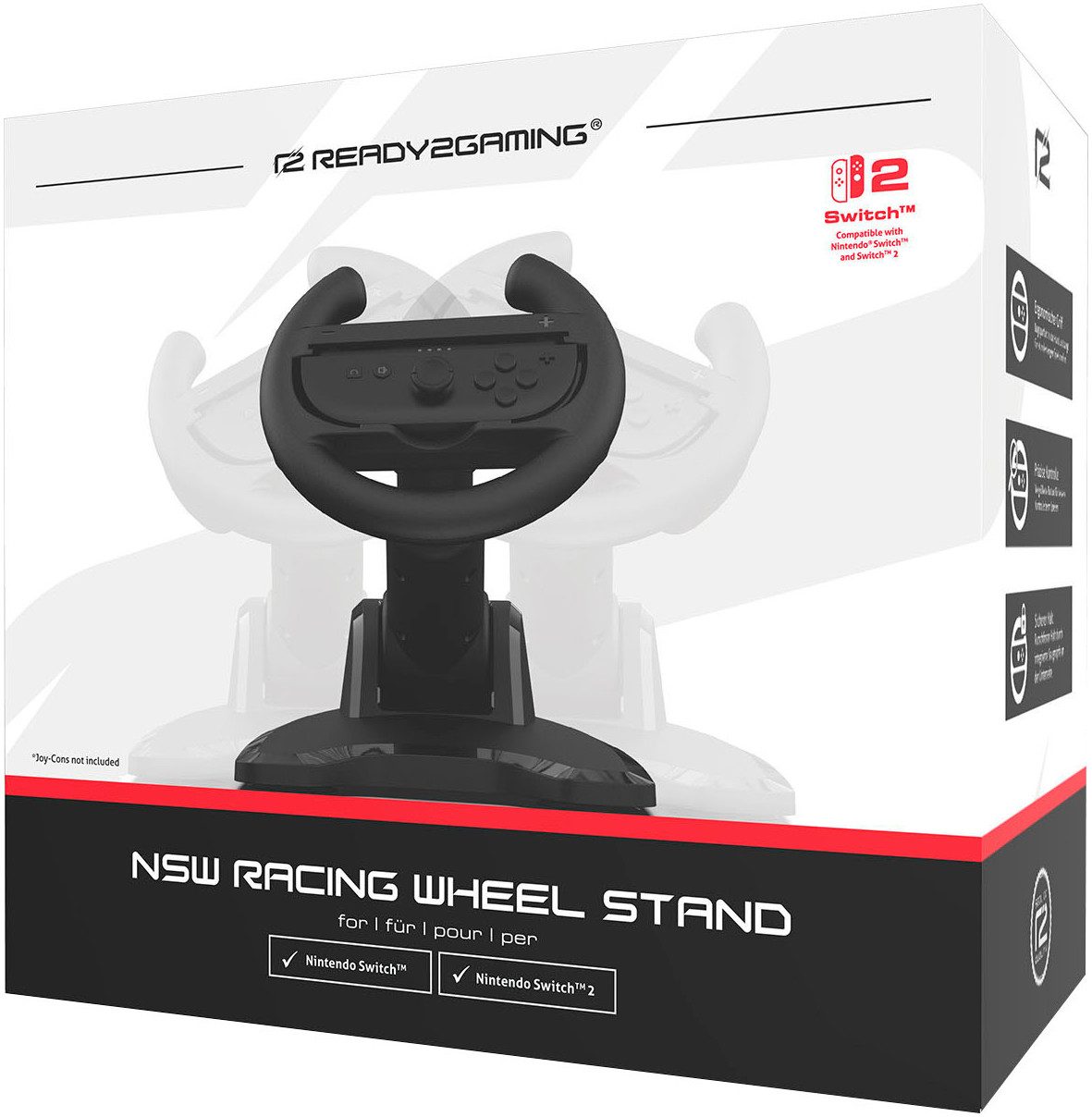 Ready2gaming Switch 2 Lenkrad Stand für Joycon Controler Controller