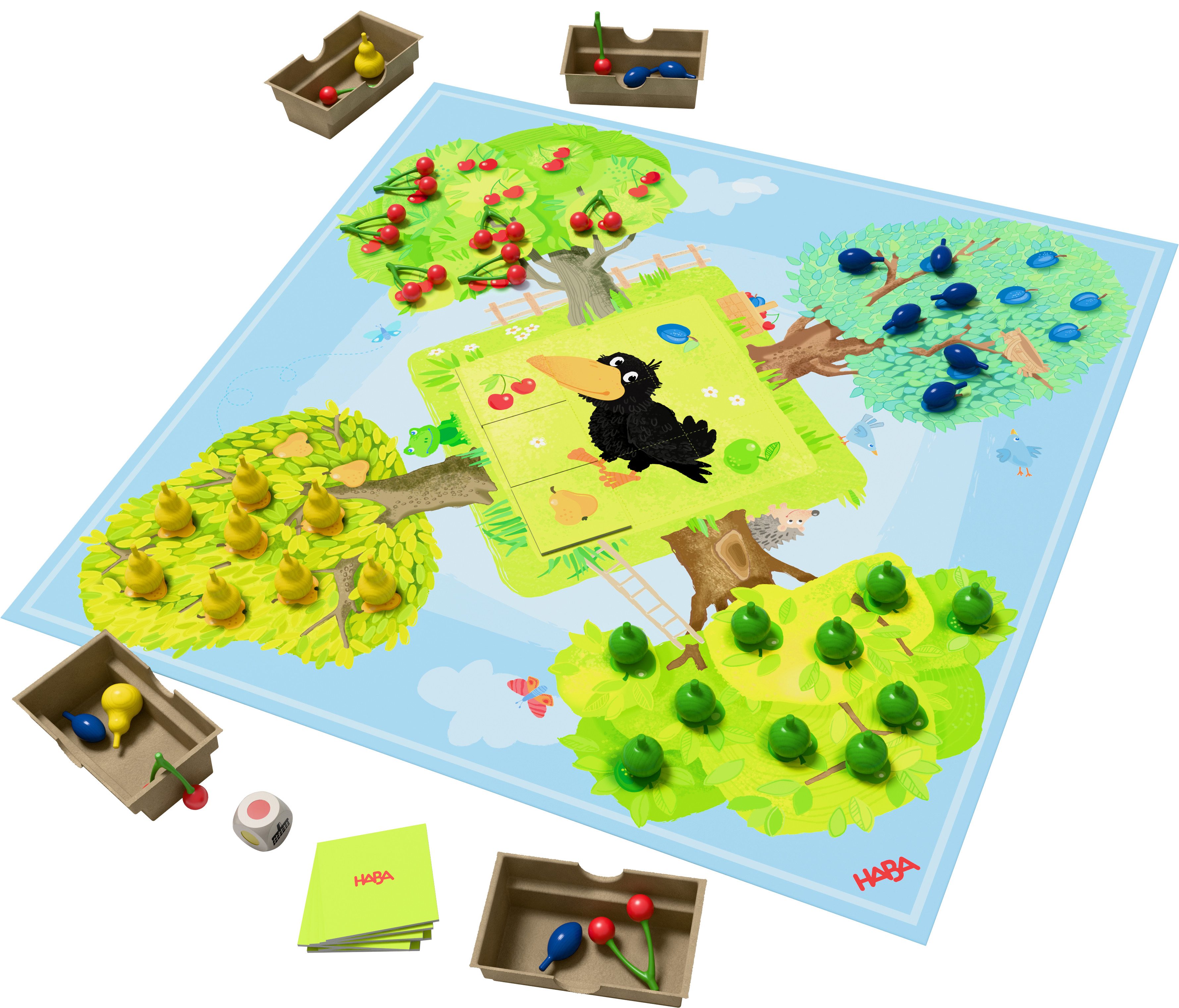 Haba Spiel Obstgarten Redesign, Sammelspiel, Made in Germany