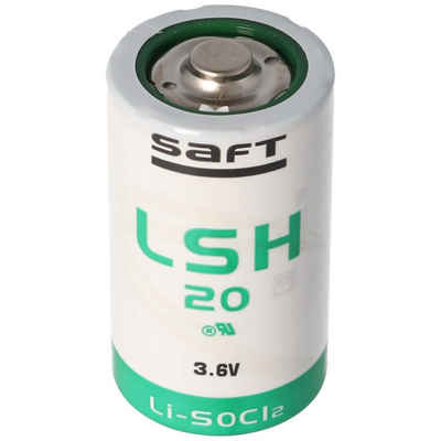 Saft SAFT LSH 20 Lithium Batterie 3.6V Primary LSH20 Batterie, (3,6 V)