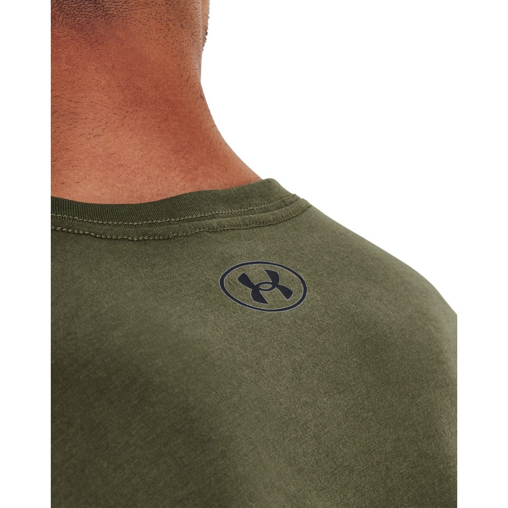 Under Armour® T-Shirt UA M SPORTSTYLE LC SS kurzärmliges Design, mit Rundhalsausschnitt, gerader Abschluss
