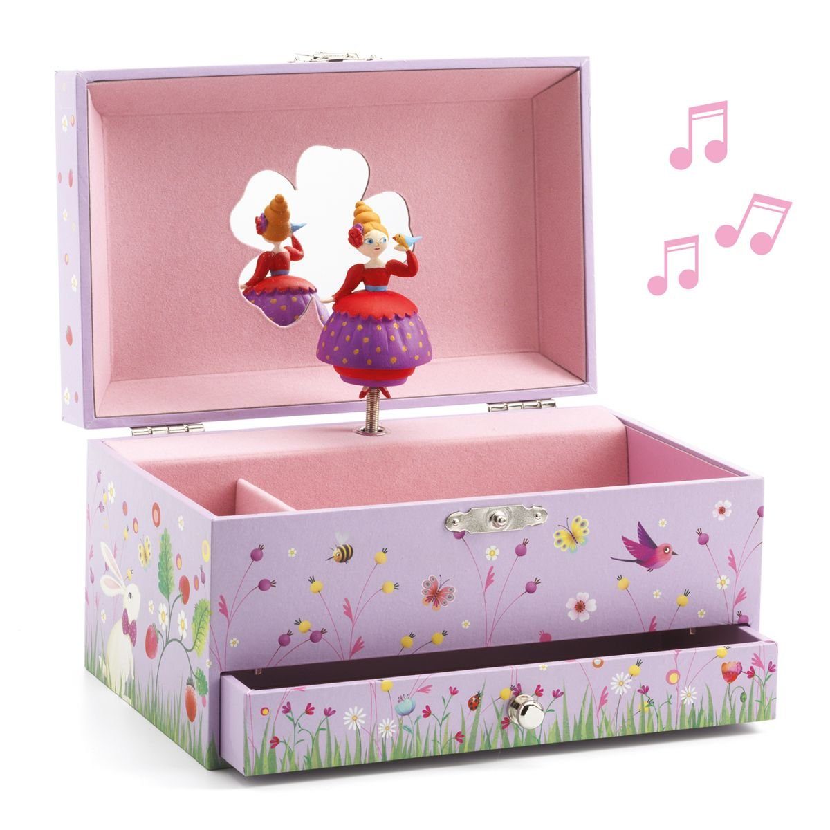 DJECO Schmuckkasten Musik Schmuckkästchen "Prinzessin"