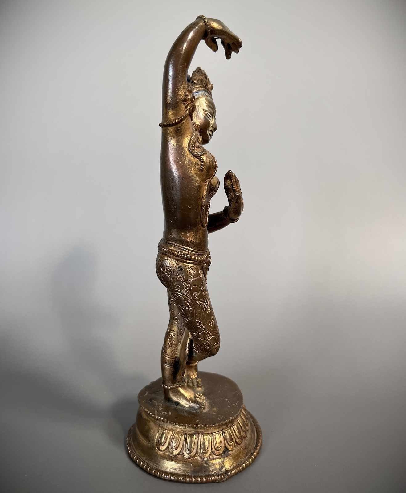 Buddha´s Figur Mayadevi, die Nepal Buddhafigur Mutter Asien Bronze - LifeStyle