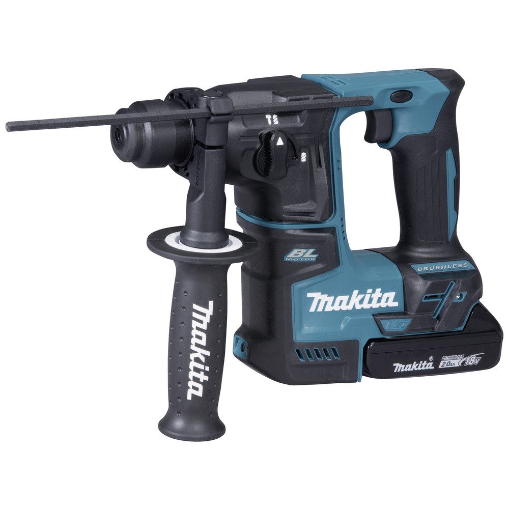 Makita Bohrhammer Makita SDS-Plus-Akku-Bohrhammer 18 V 2 Ah Li-Ion inkl. 2. Akku, inkl