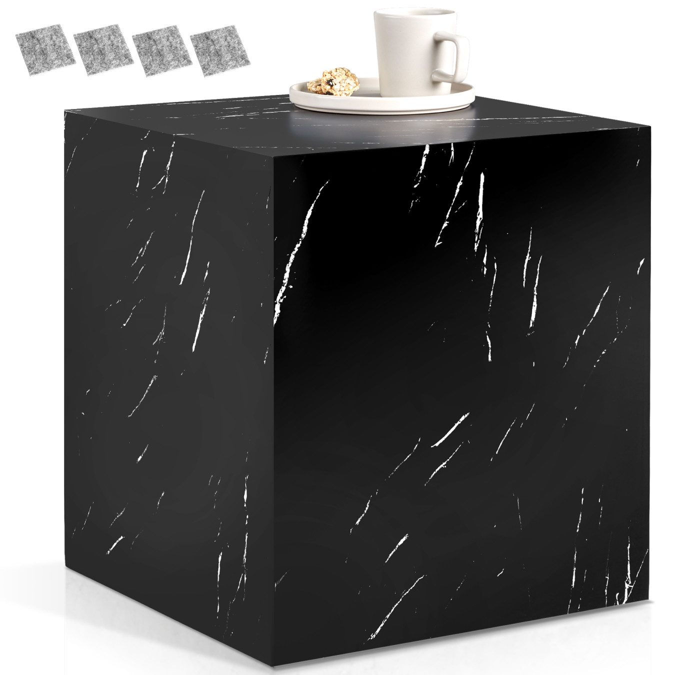 tectake Couchtisch Beistelltisch Lasley, Belastbarkeit 45 günstig online kaufen