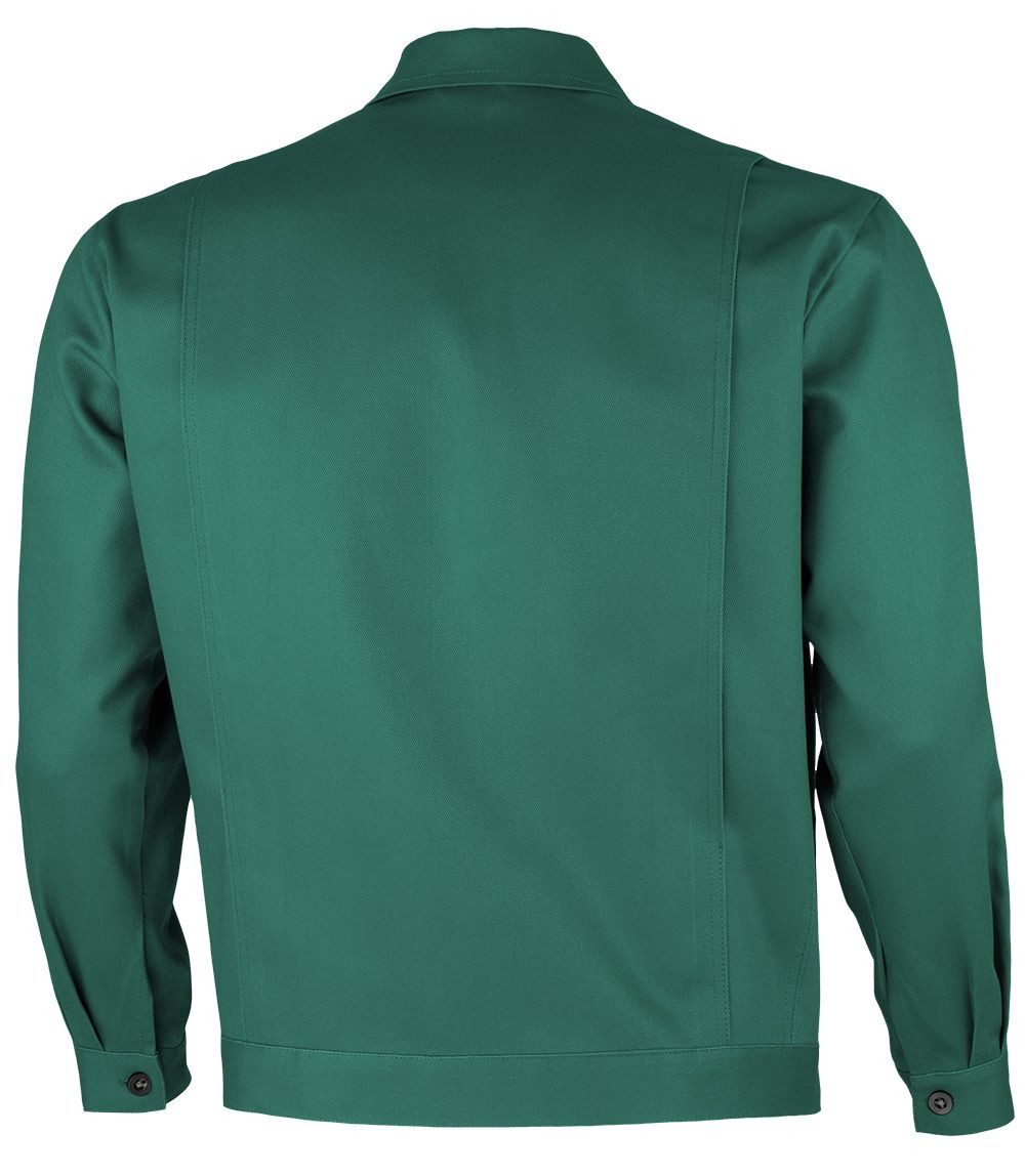 Qualitex Workwear Arbeitsjacke favorite Werkstattjacke aus waschbarer Baumwolle (Bundjacke BW 320 g) (1-St) Arbeitsbundjacke mit 5 Taschen - Strapazierfähig - Pflegeleicht
