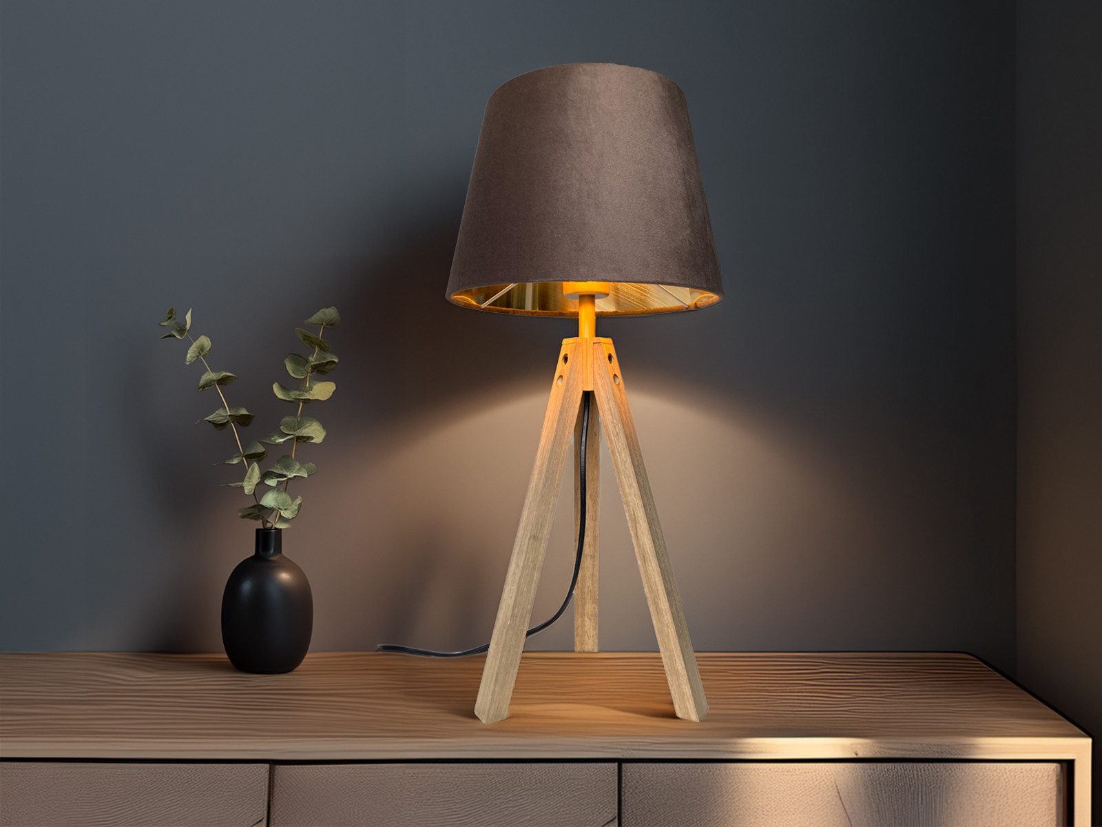 meineWunschleuchte Nachttischlampe, ohne Leuchtmittel, groß-e mit günstig online kaufen