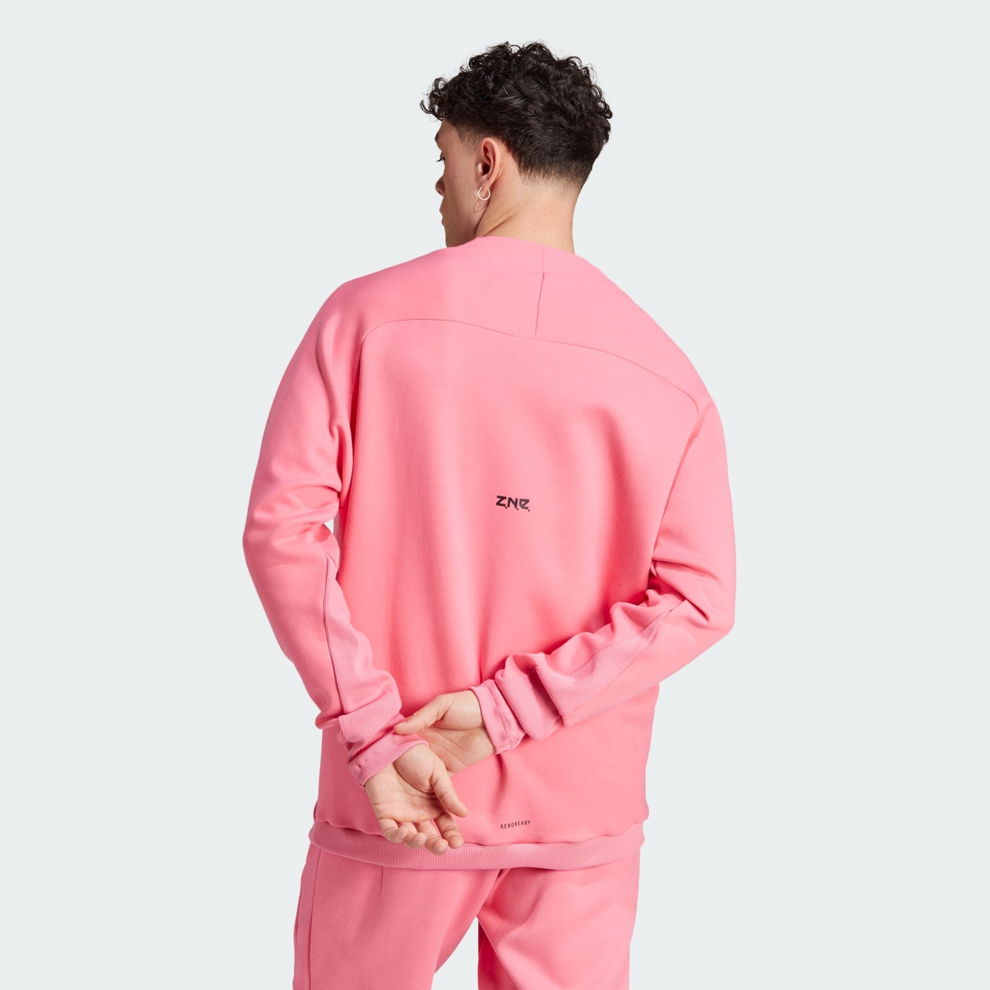 Fusion SWEATSHIRT ADIDAS Sportswear Z.N.E. adidas Pink Langarmshirt PREMIUM