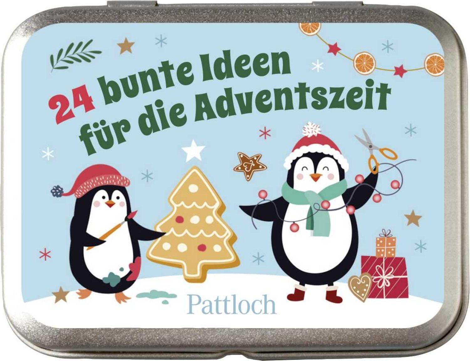 Wandkalender 24 bunte Ideen für die Adventszeit