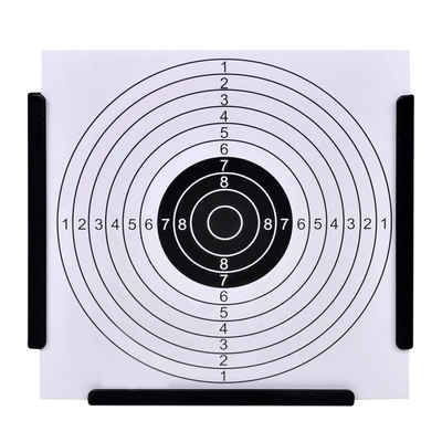 vidaXL Kugelfang Kugelfang 14 cm + 100 Zielscheiben aus Papier Trichter