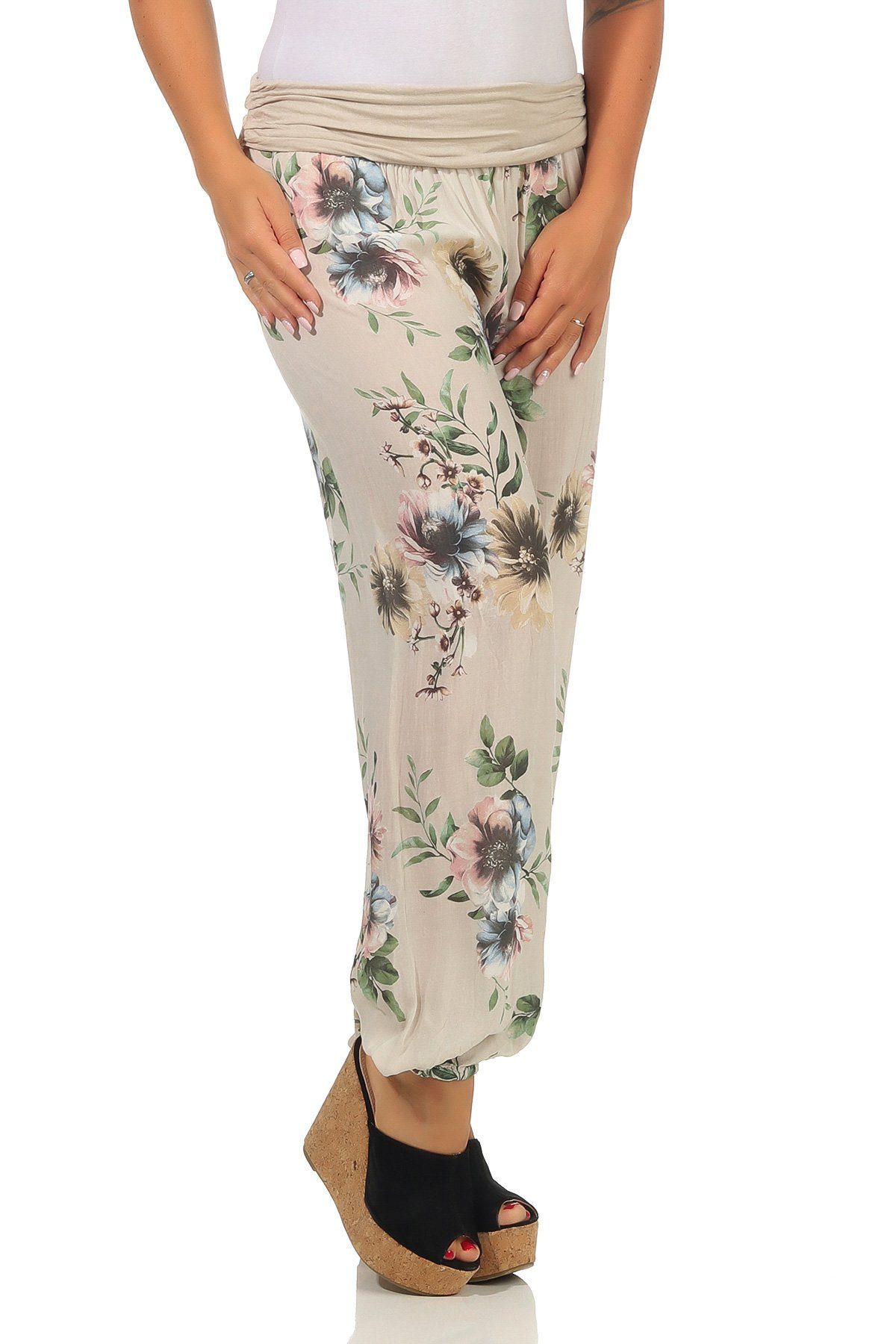 Mississhop Haremshose Ballonhose Pluderhose Pumphose Aladinhose M.336