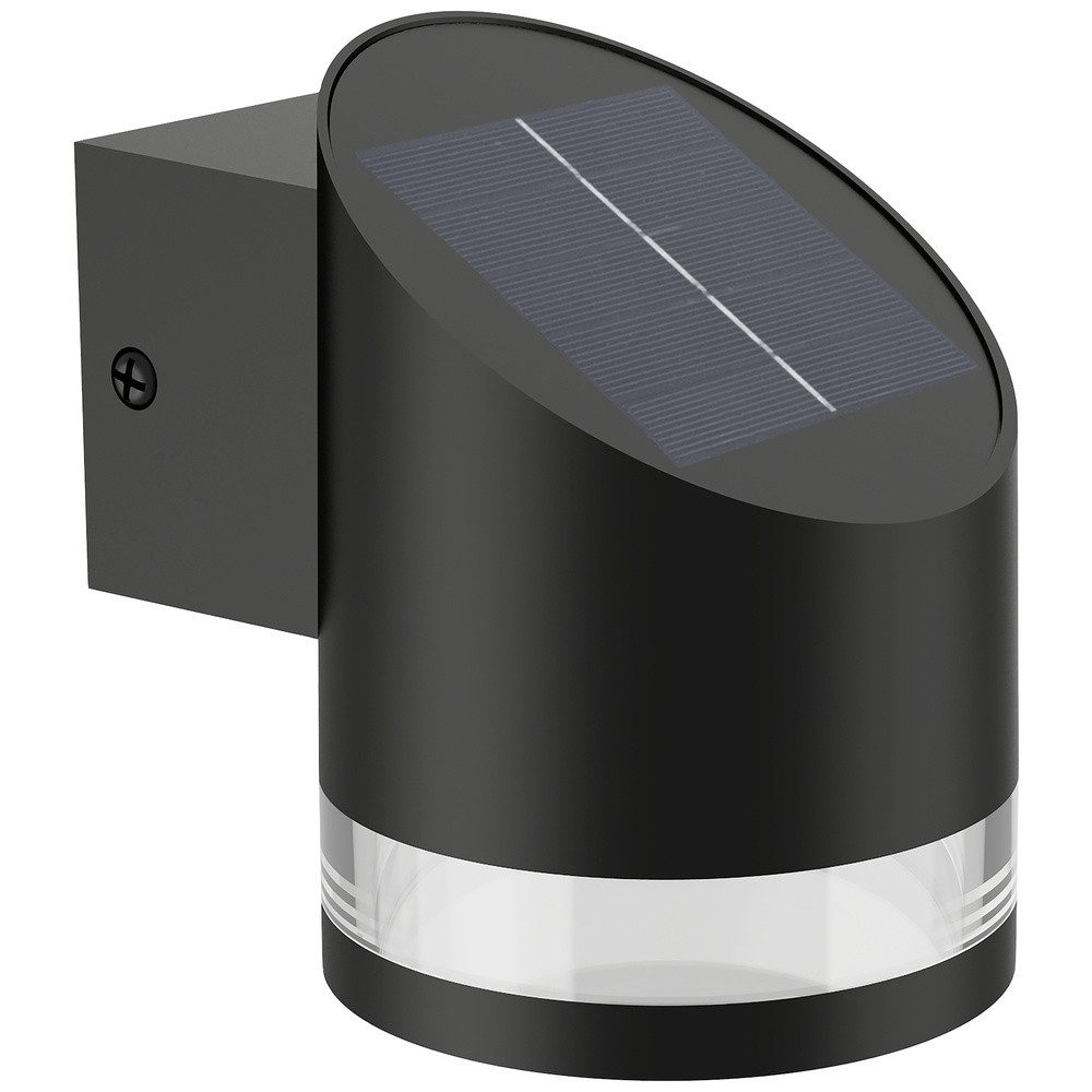 Philips Außen-Wandleuchte Philips LED Fyce 8720169265585 Solar-Außenwandleuchte LED 1.5 W Schw