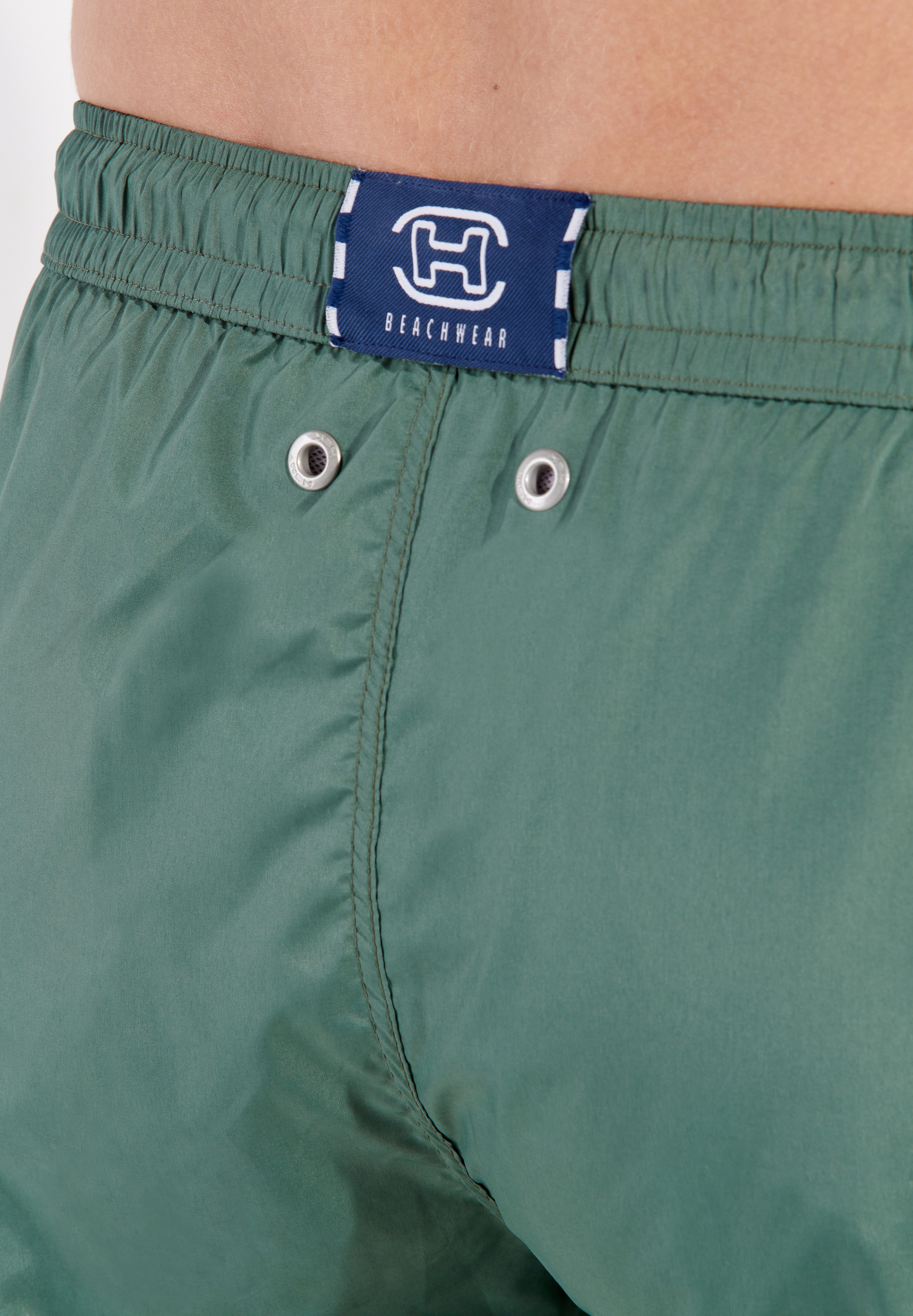 Hom Badeshorts Nautical cup schnelltrocknend, elastischer Bund, mit Kordel, Seitenstreifen – Bild 3 von 5