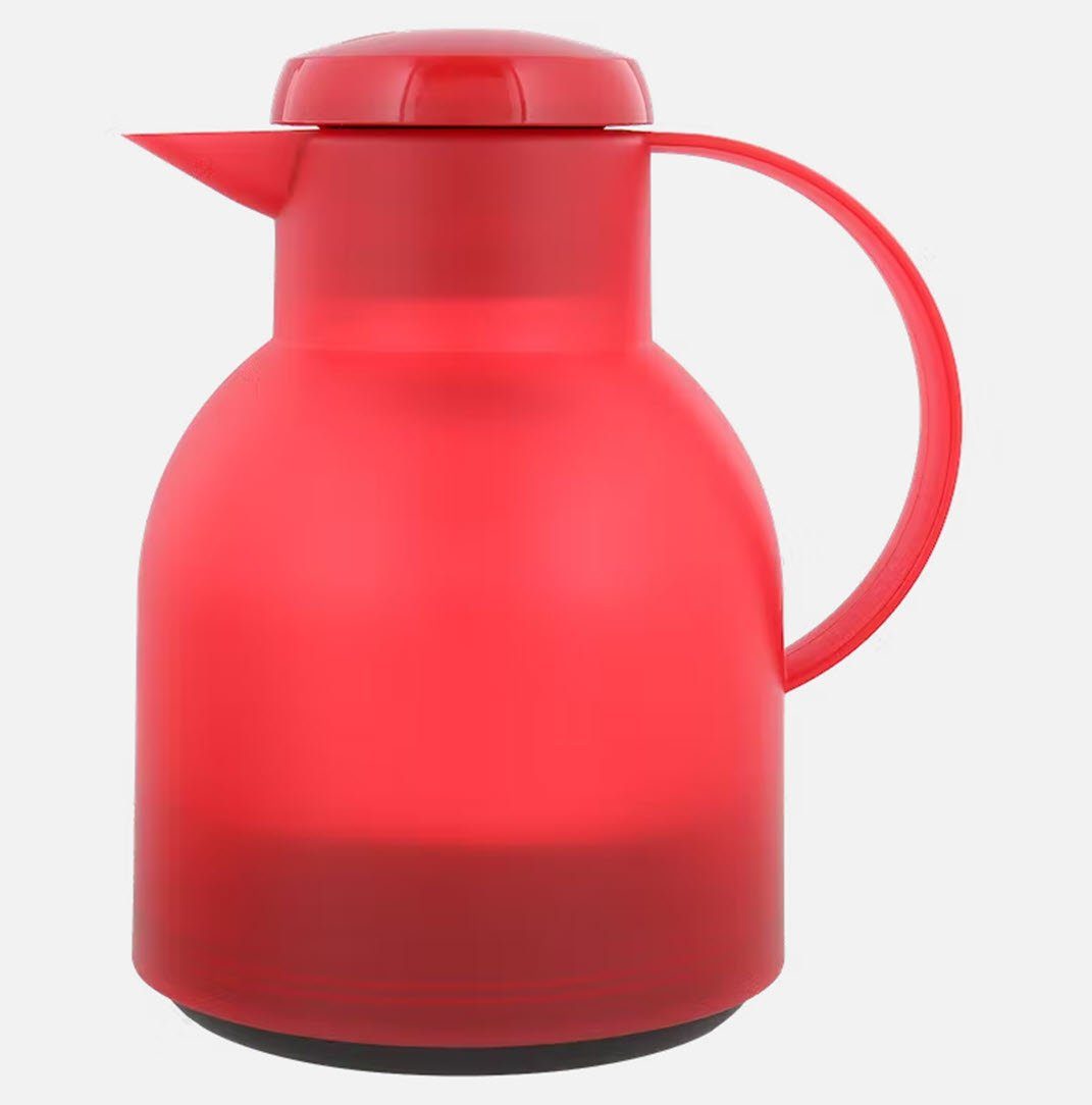 Tefal Kaffeekanne Tefal Isolierkanne Kunststoff Thermoskanne 1 Liter rot