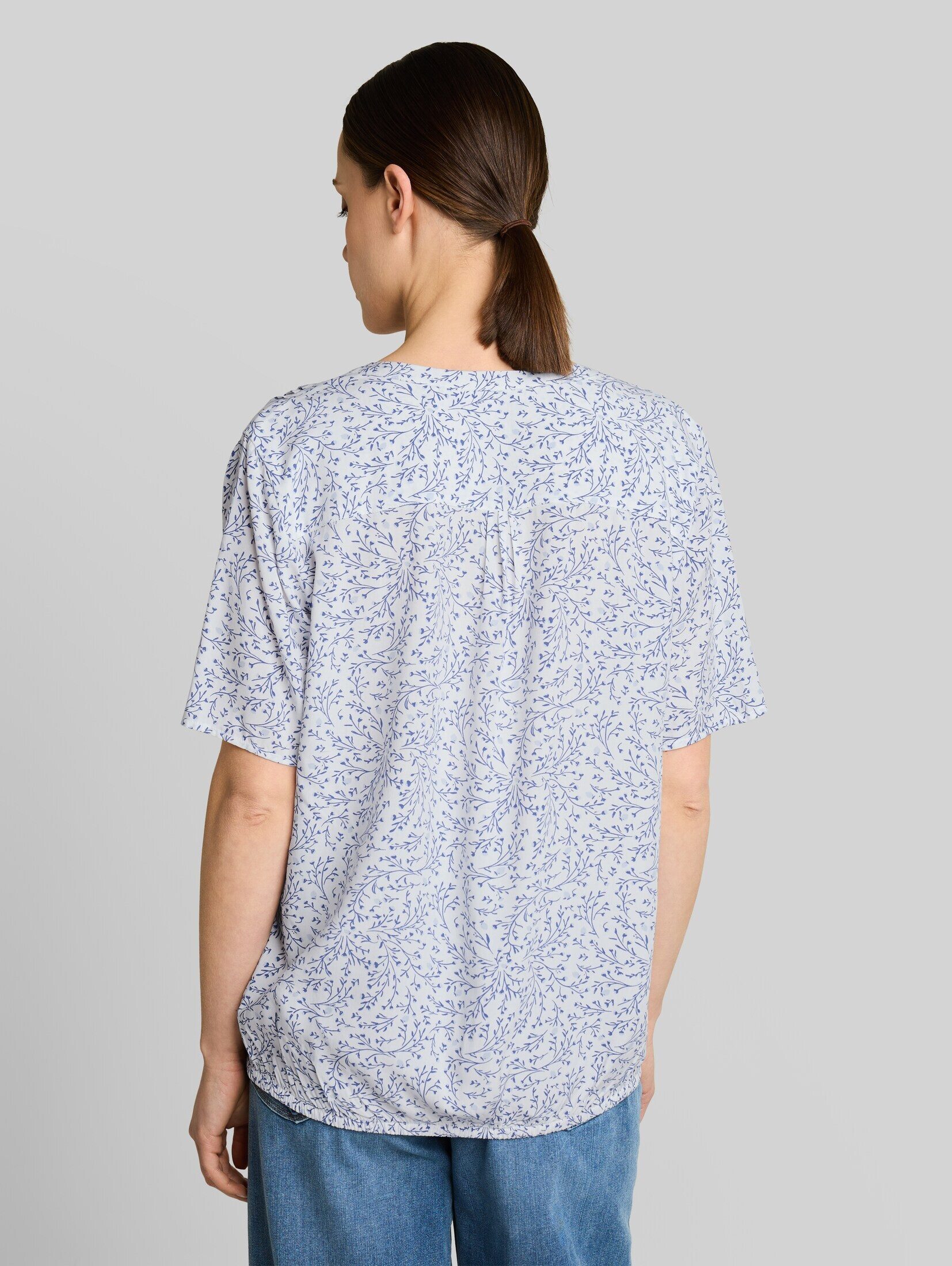 TOM TAILOR Kurzarmbluse Blusen & Shirts Bluse mit Muster