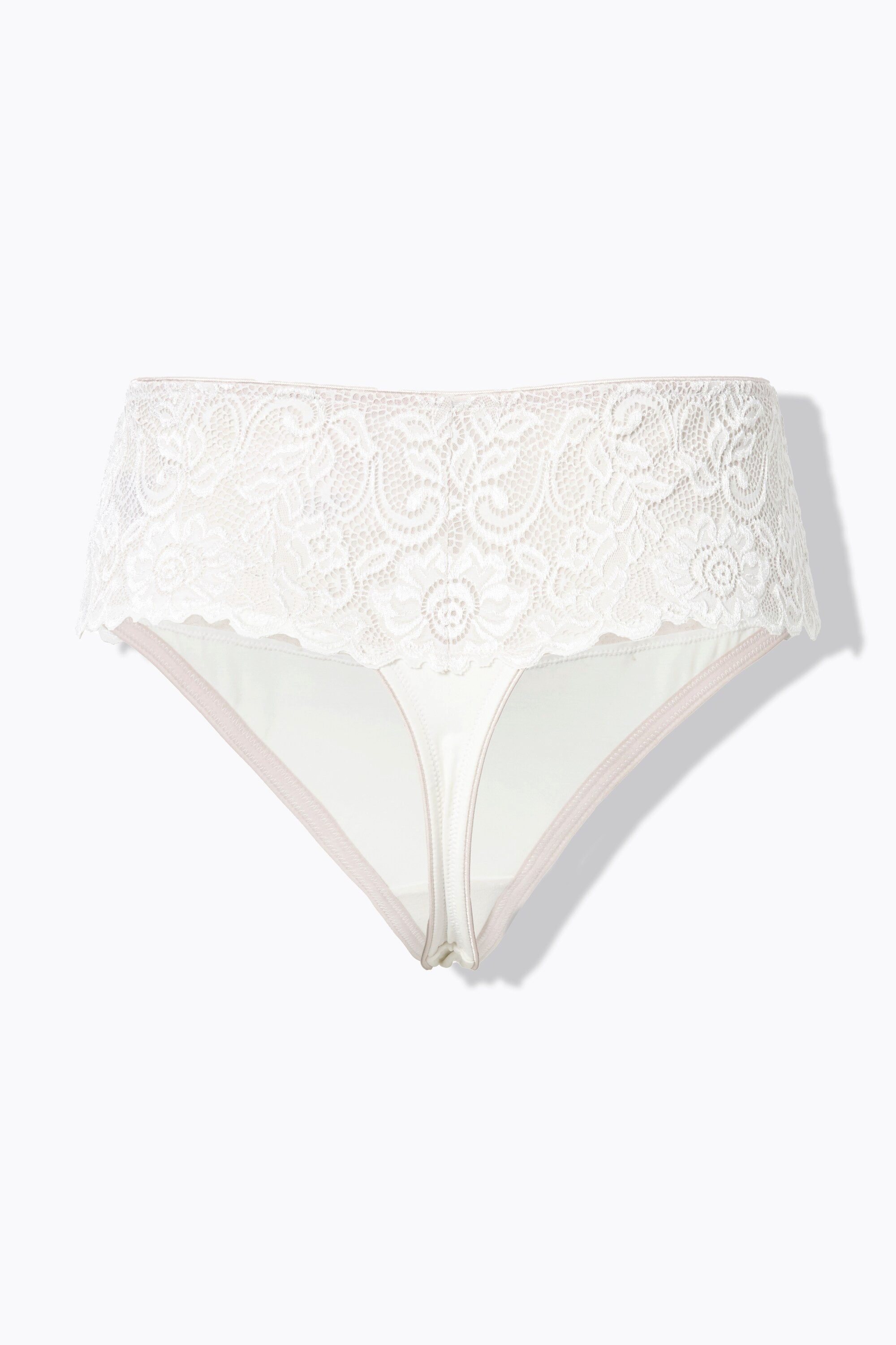 Ulla Popken Slip TRUYOU String-Panty Spitze High Waist