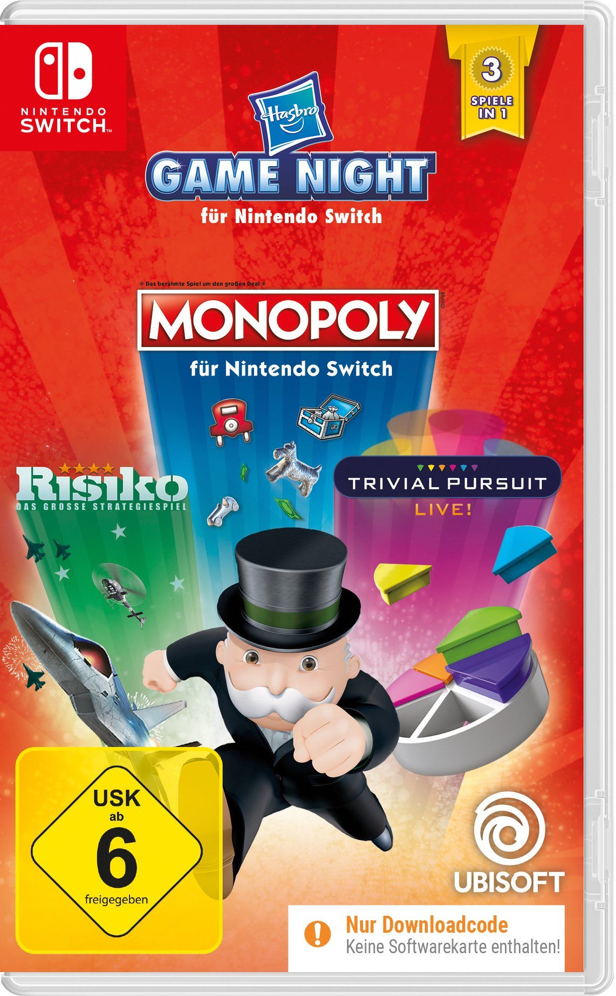 Hasbro Game Night (Code in a Box), Nintendo Switch