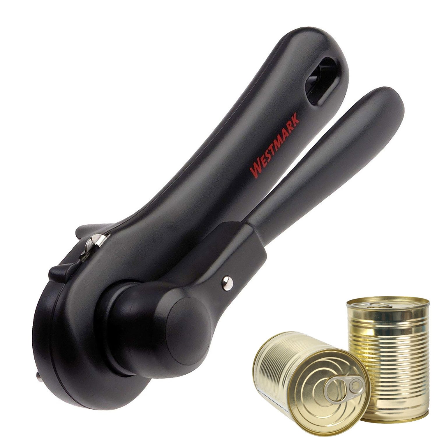 WESTMARK Dosenöffner / Sicherheitsdosenöffner, mit Zange und Hebel, Länge: 17,5 cm