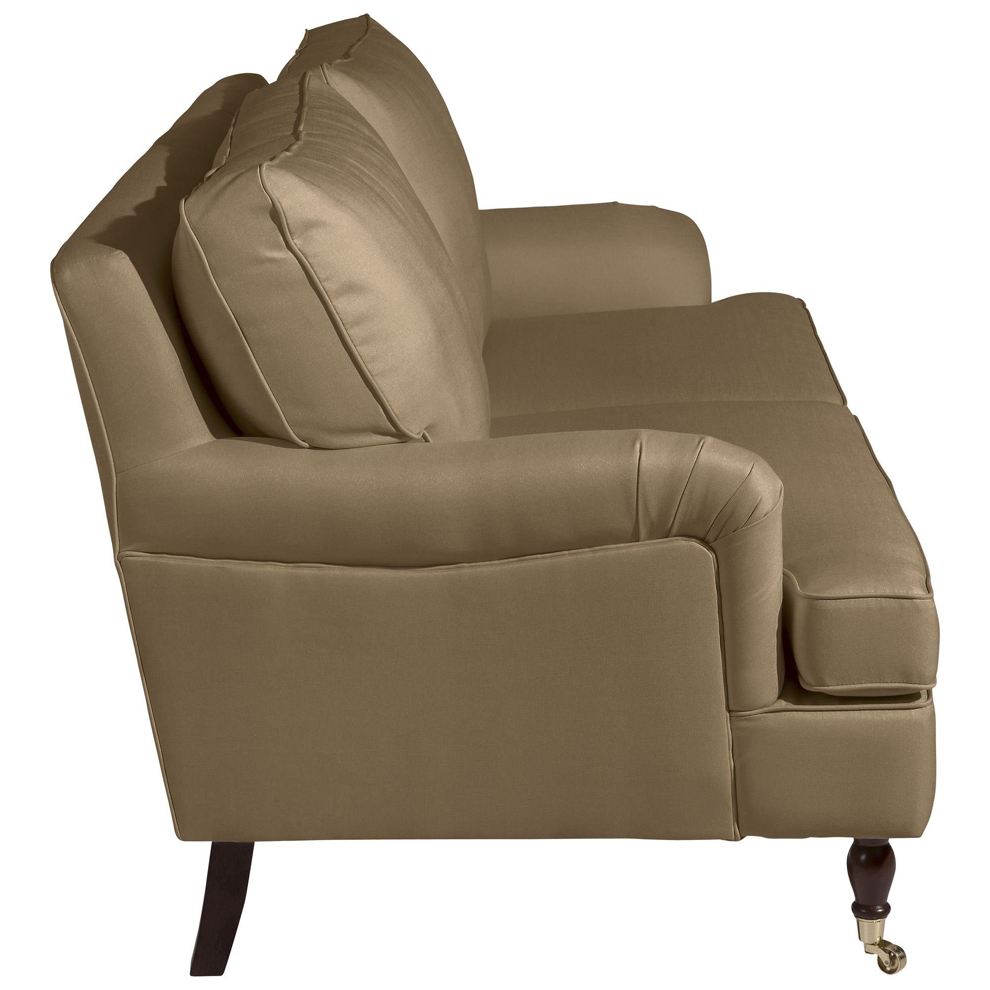 Sofa aufm Flachgewebe, Bezug (2-geteilt) verarbeitet,bequemer Sparpreis Sitz Kathi Kostenlosem 58 Sofa Kessel Versand inkl. hochwertig 3-Sitzer Teile, 1