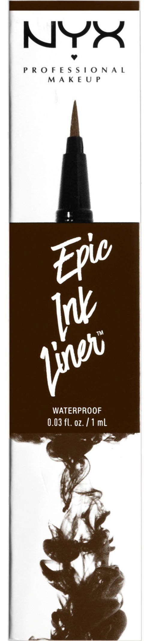 NYX Eyeliner Professional Makeup Epic Liner brown Ink