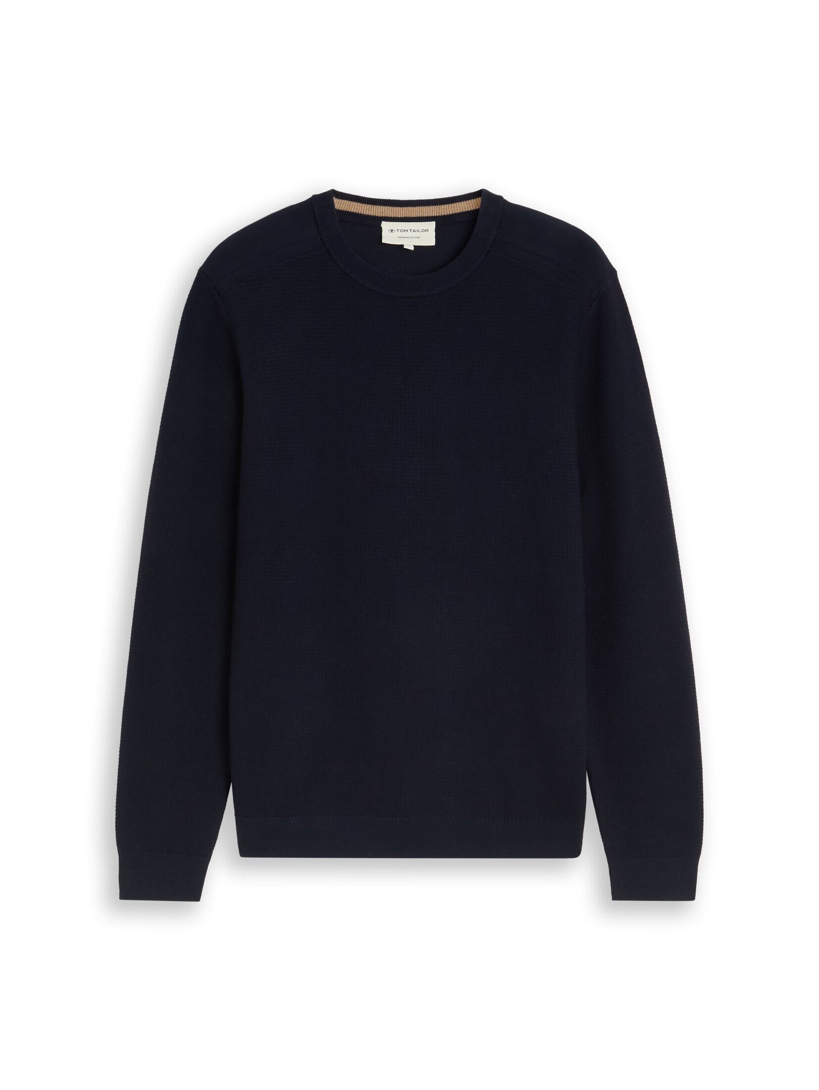 TOM TAILOR Strickpullover Pullover & Strickjacken Strickpullover aus Baumwolle